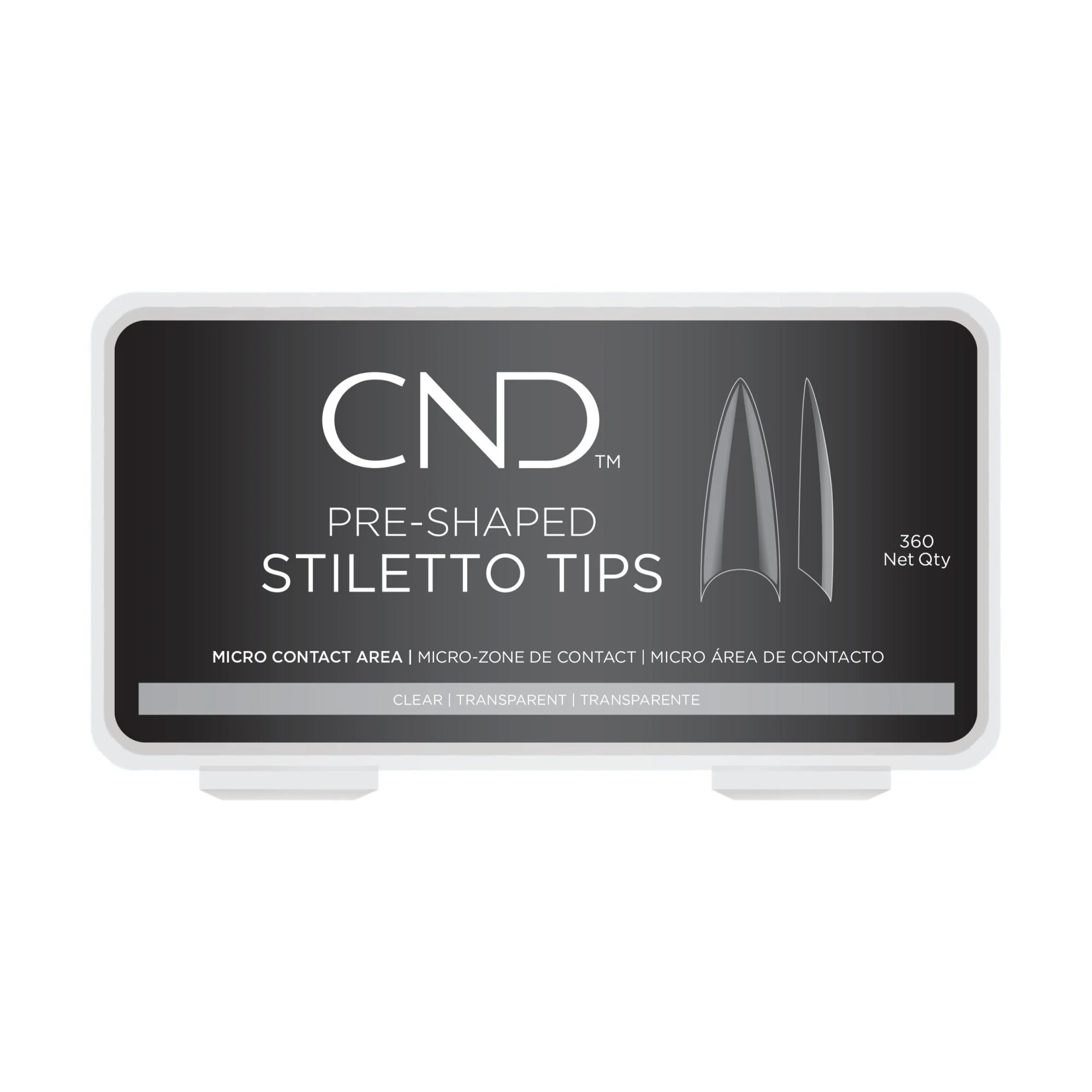 CND Enhancements, Pre-Shaped Stiletto Tips - Image 2