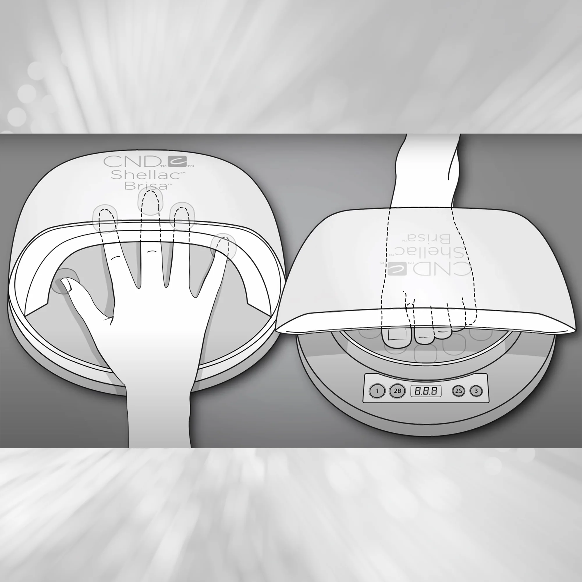 CND Electronics, LED Nail Lamp - Image 8