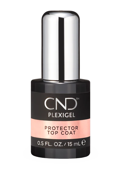 CND Plexigel, Protector Top Coat, 0.5 fl oz