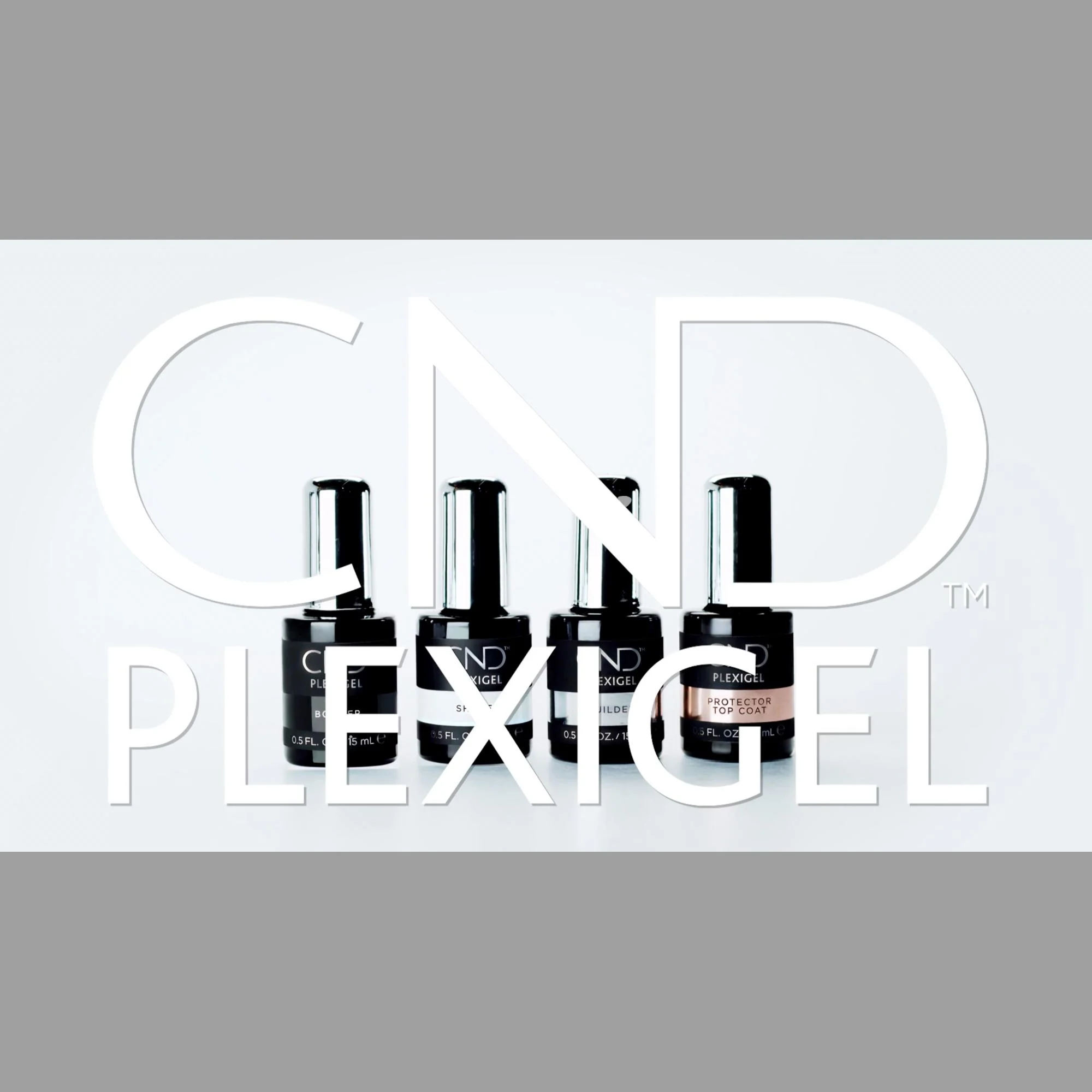 CND Plexigel, Protector Top Coat, 0.5 fl oz - Image 2