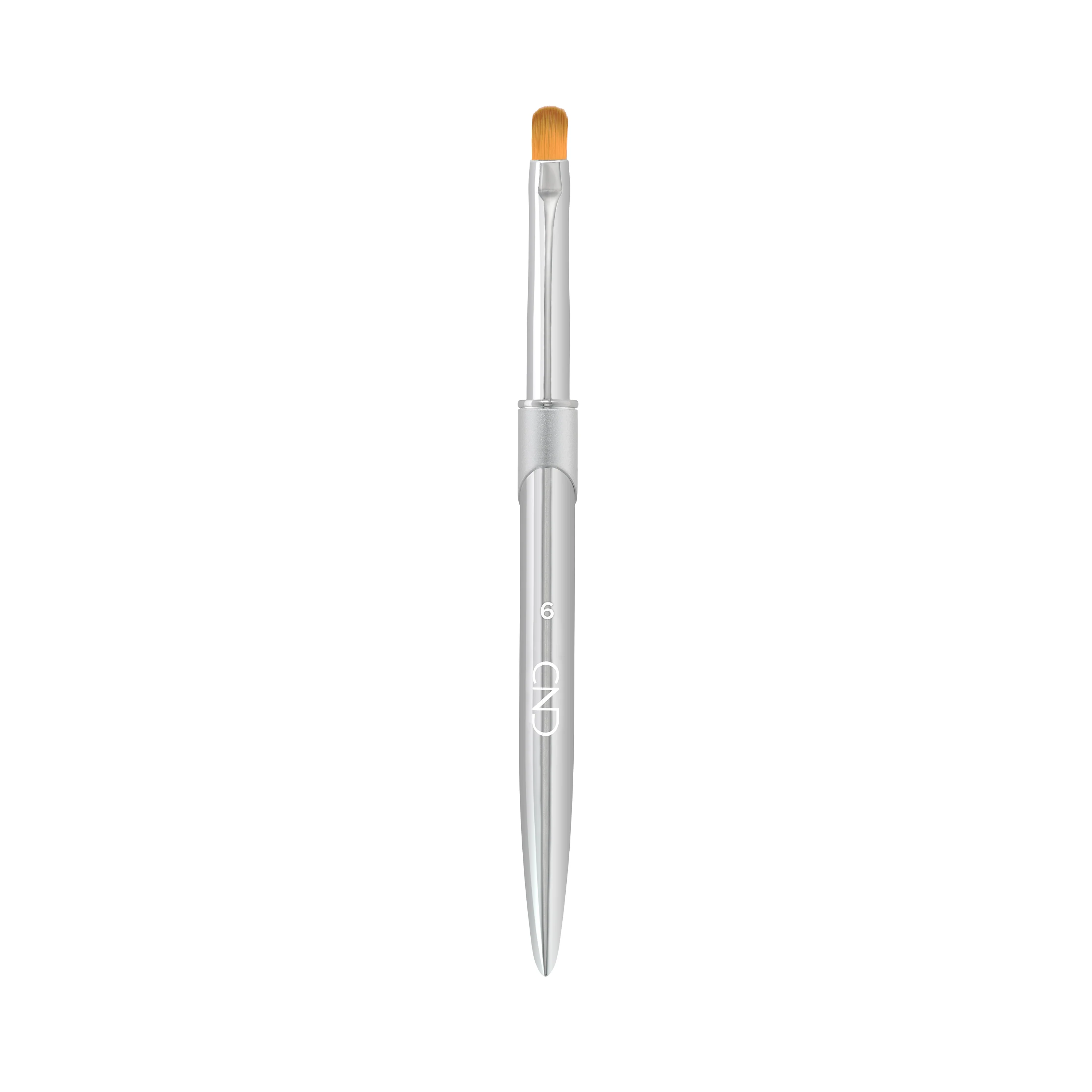 CND Pro Sculpting Gel Oval Brush, # 6 - Image 4