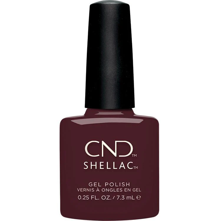 CND Shellac Black Cherry, 0.25 fl oz - Image 2