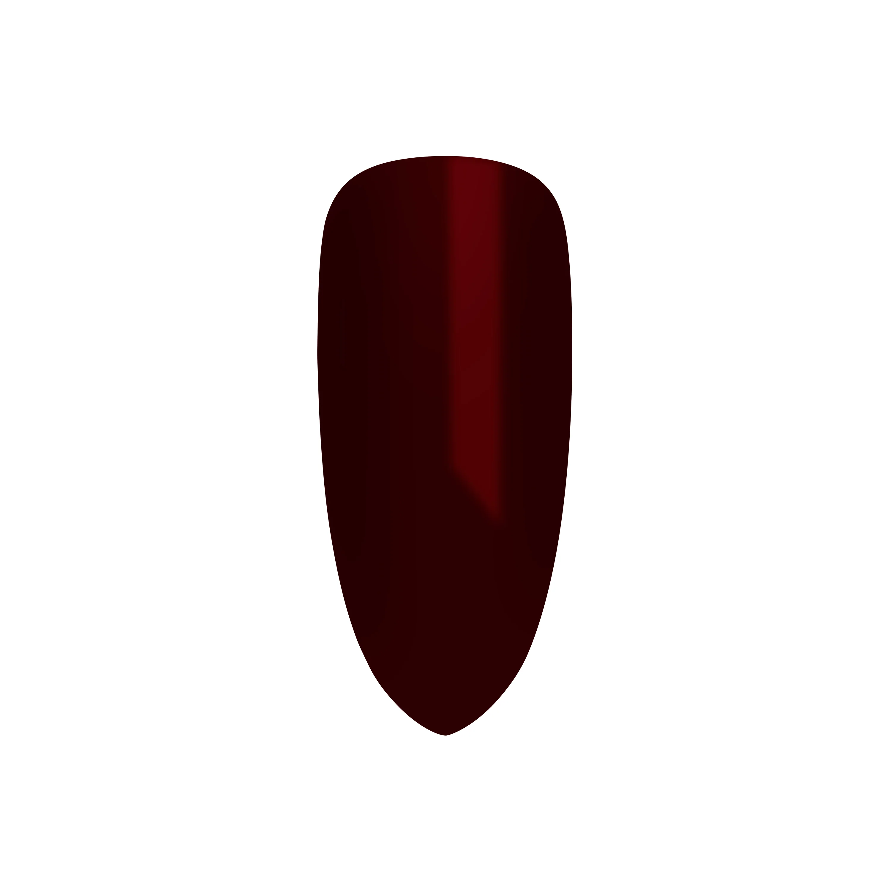 CND Shellac, Black Cherry 0.42 fl oz - Image 2