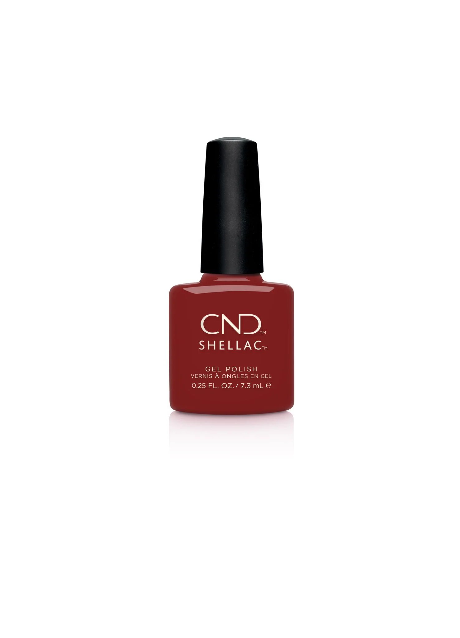 CND Shellac, Bordeaux Babe, 0.25 fl oz - Image 2