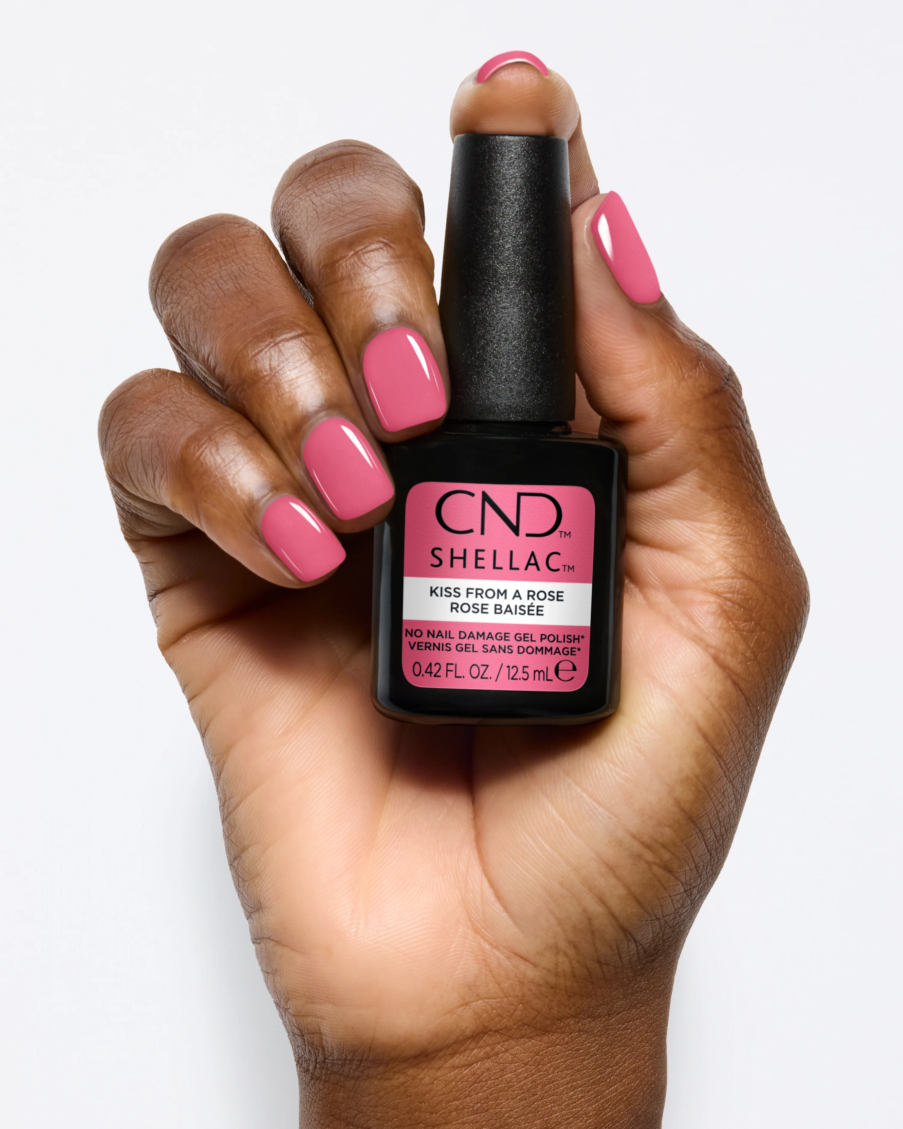 CND Shellac, Kiss From A Rose, 0.42 fl oz - Image 5