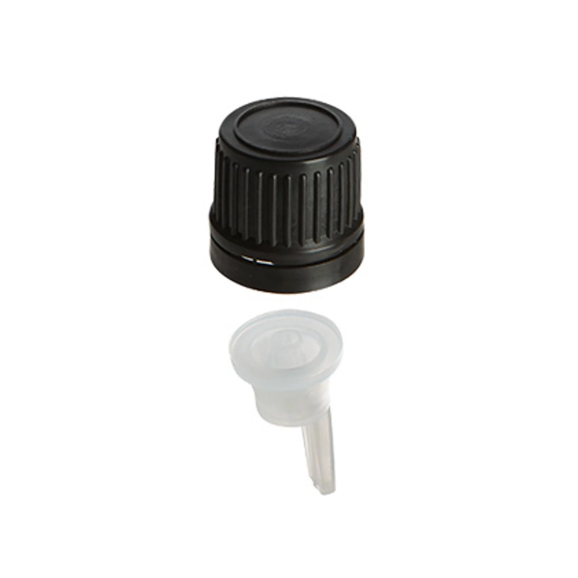 Cobalt Blue Euro Glass Bottle with Black Dropper Cap, 100 mL - Image 2