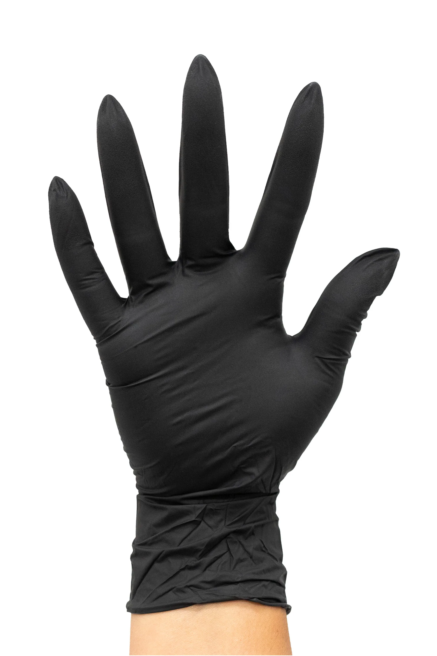 Colortrak Biodegradable Nitrile Gloves, Black, 100 ct - Image 2