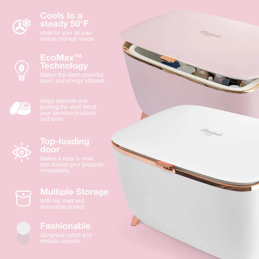 Cooluli Glam 9L Cooling Cosmetics Chest - Image 10