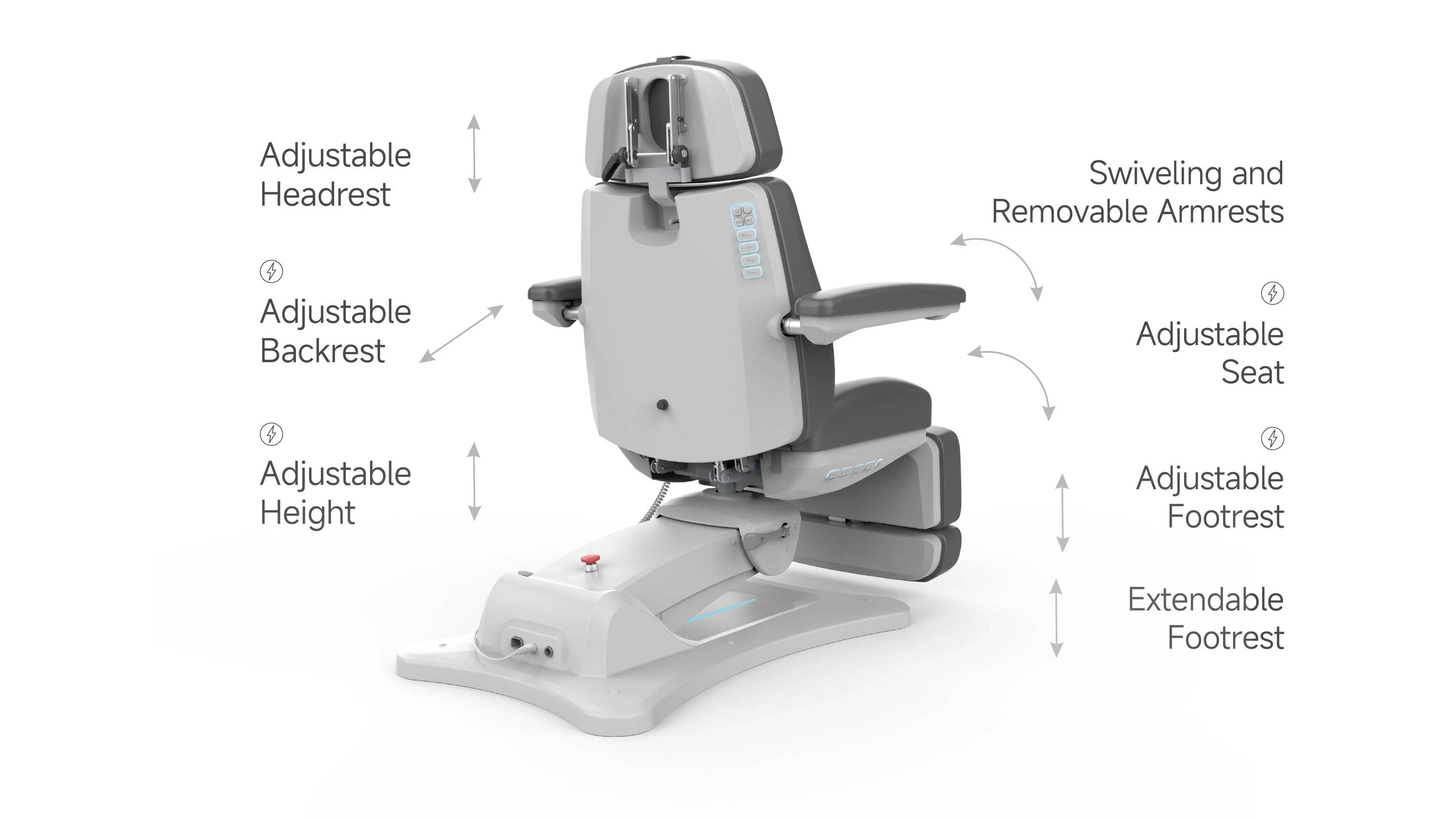 Silverfox Lotus Max Facial Chair - Image 9