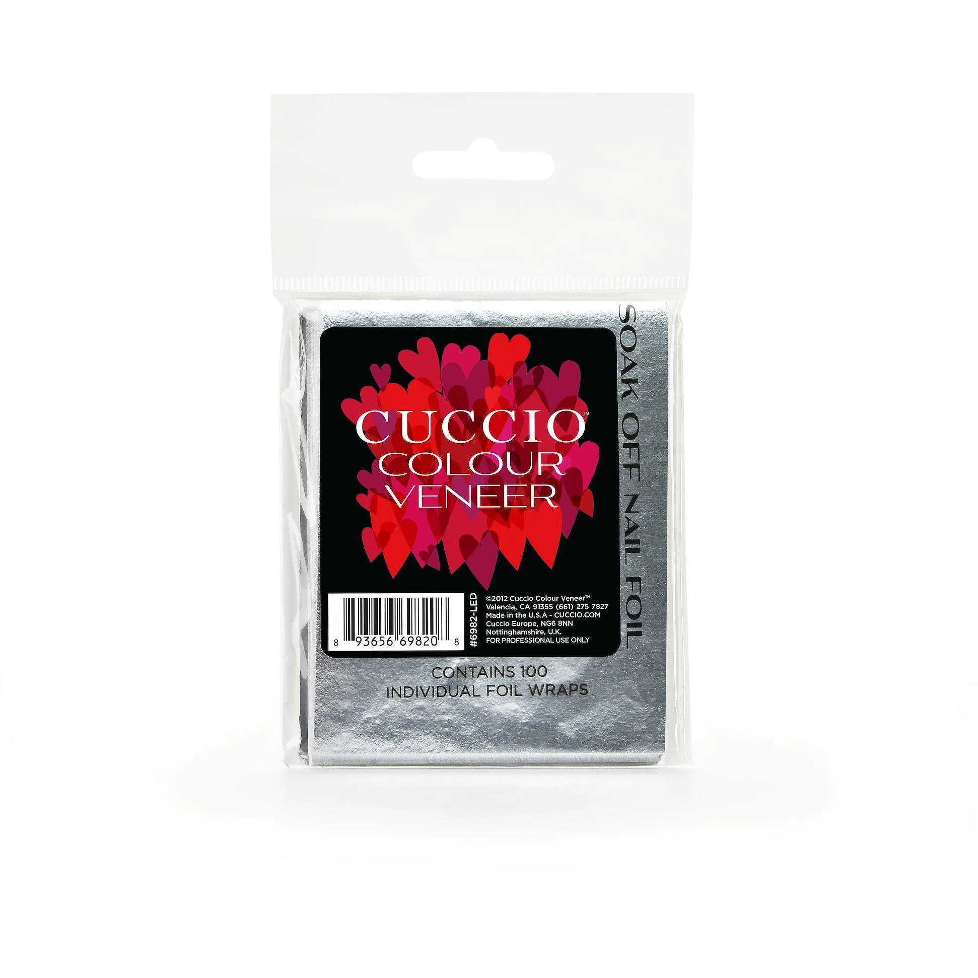 Cuccio Foil for Soak Off Removal , 100 pk