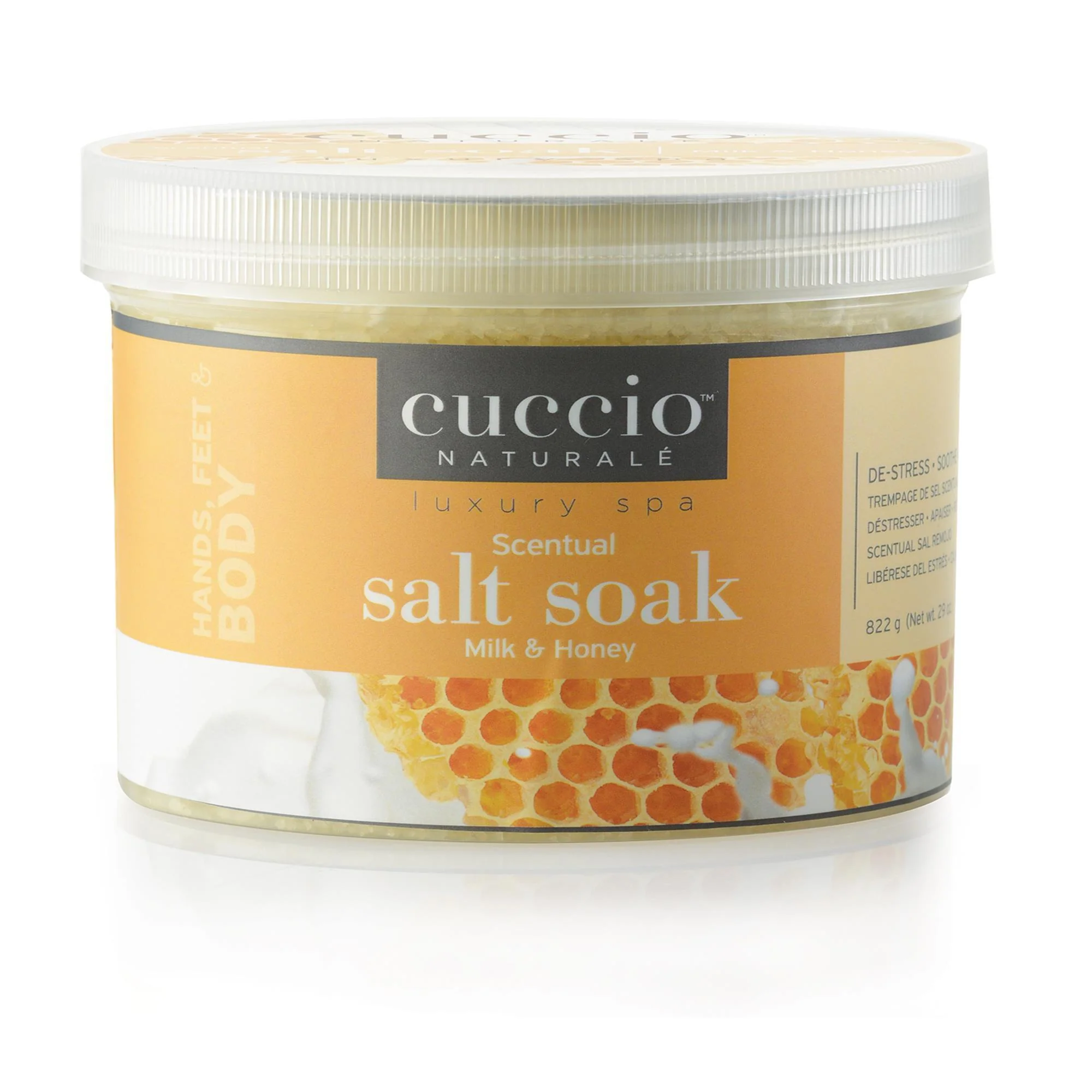 Cuccio Pedicure Scentual Salt Soak, 29 oz