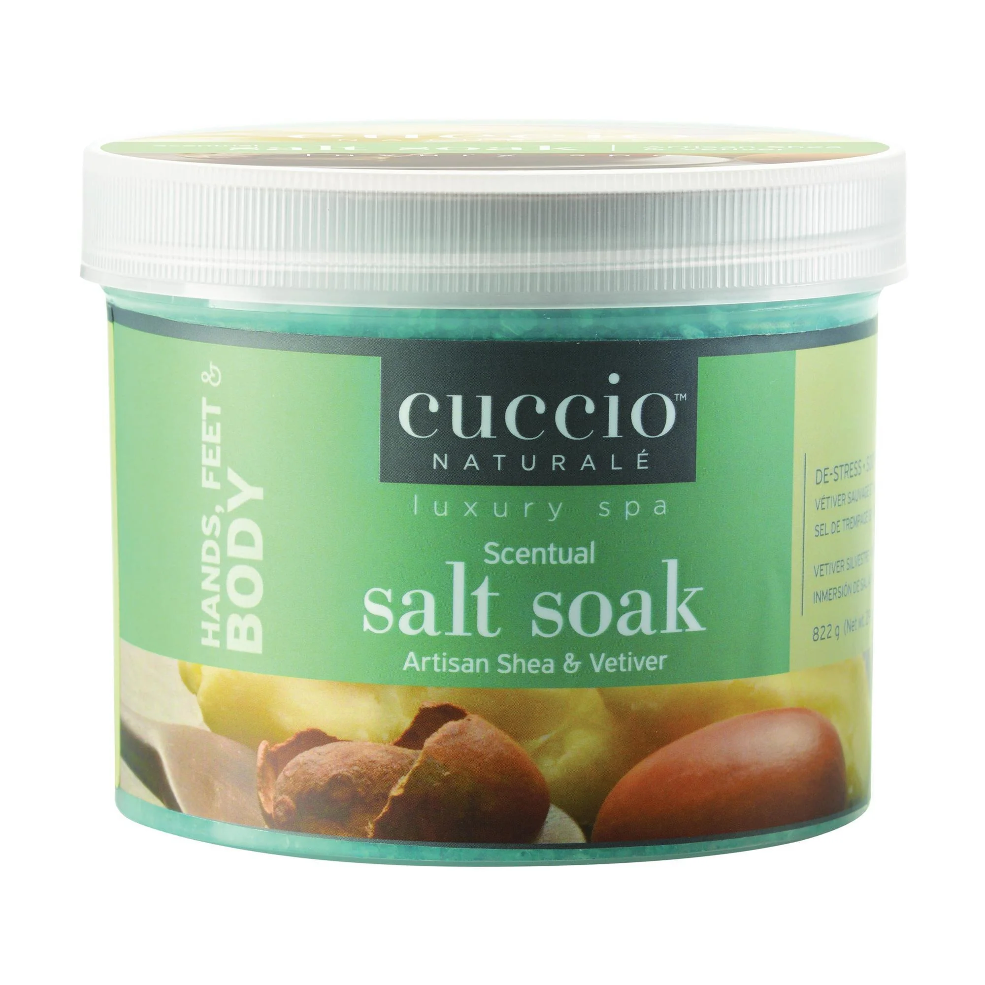 Cuccio Pedicure Scentual Salt Soak, 29 oz - Image 2