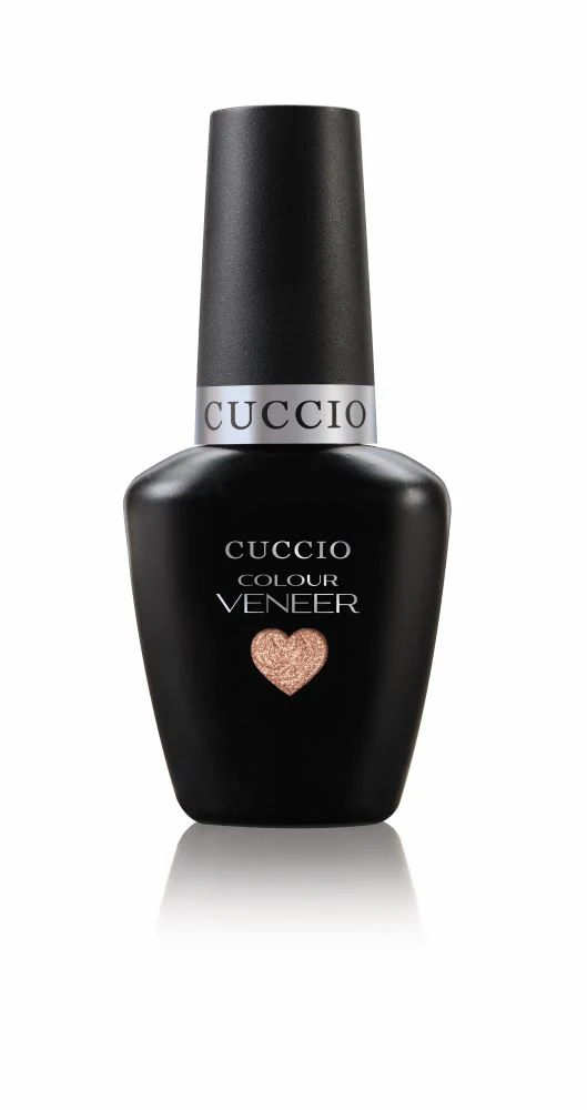 Cuccio Rose Gold Slippers Veneer, 0.43 oz - Image 2