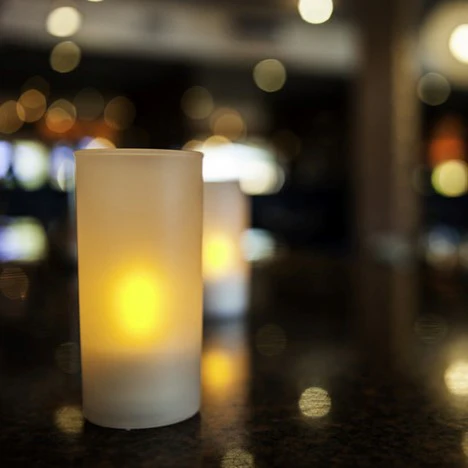 Cup Candle Holders, White, 6 ct - Image 5
