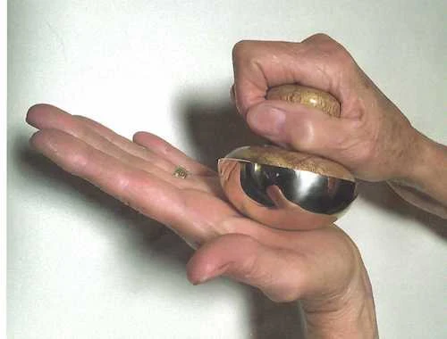 Mushroom Kansa Wand for Foot & Body Massage