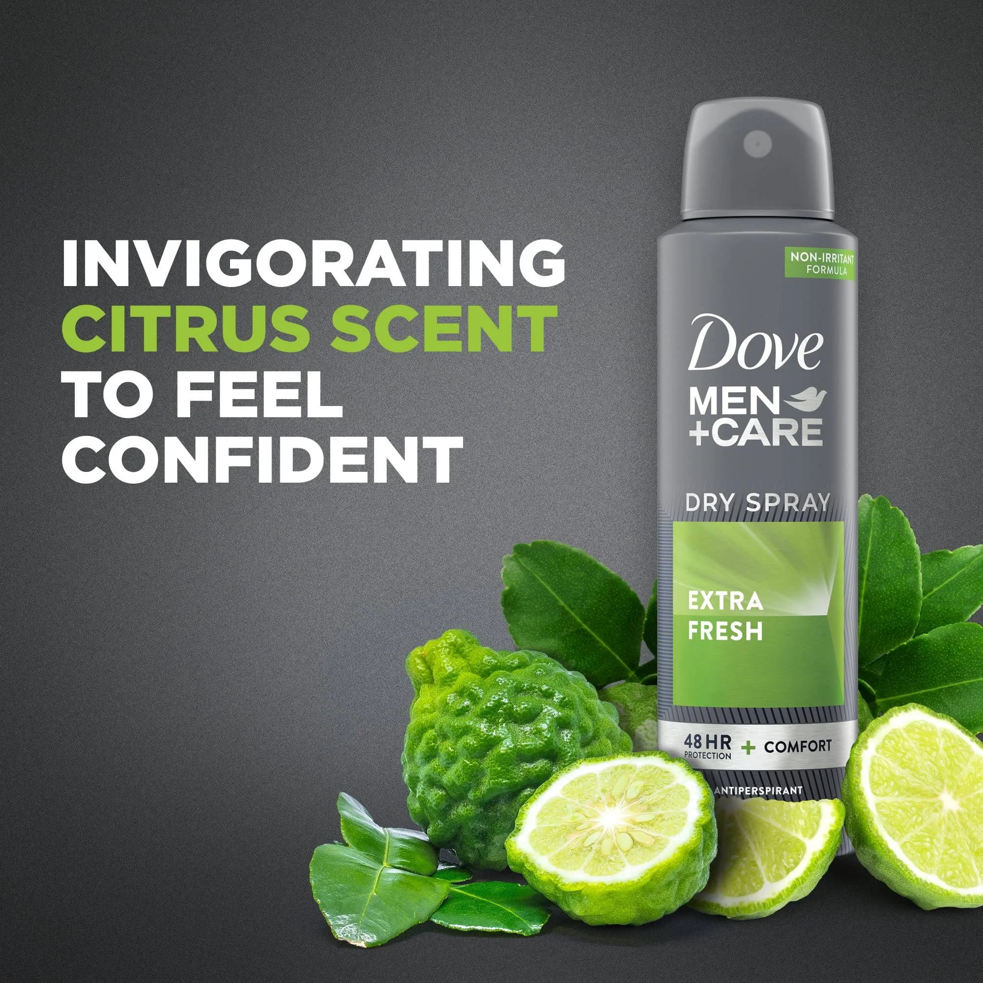 Dove Men's Extra Fresh Deodorant Spray, 5 oz. - Image 2