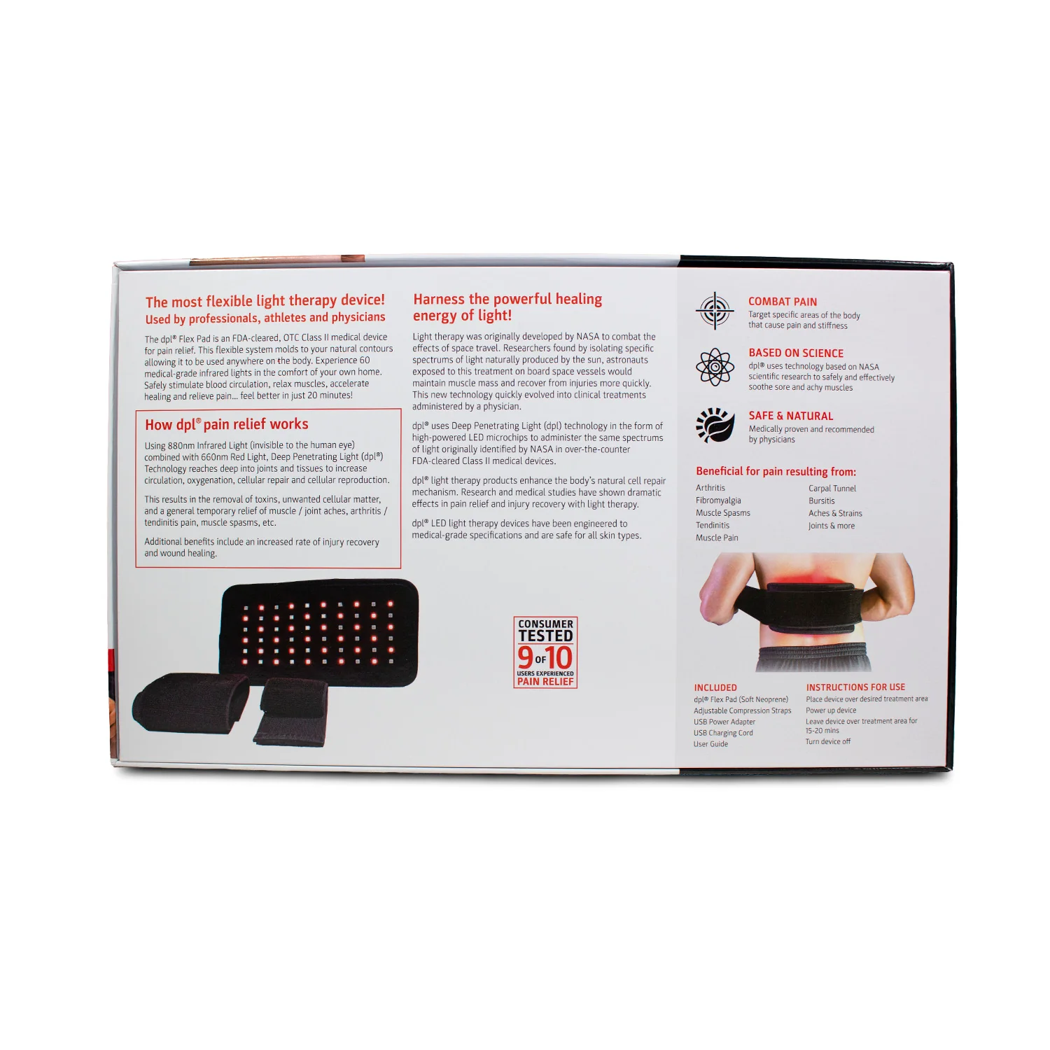 dpl Flex Pad Light Therapy Pain Relief - Image 4