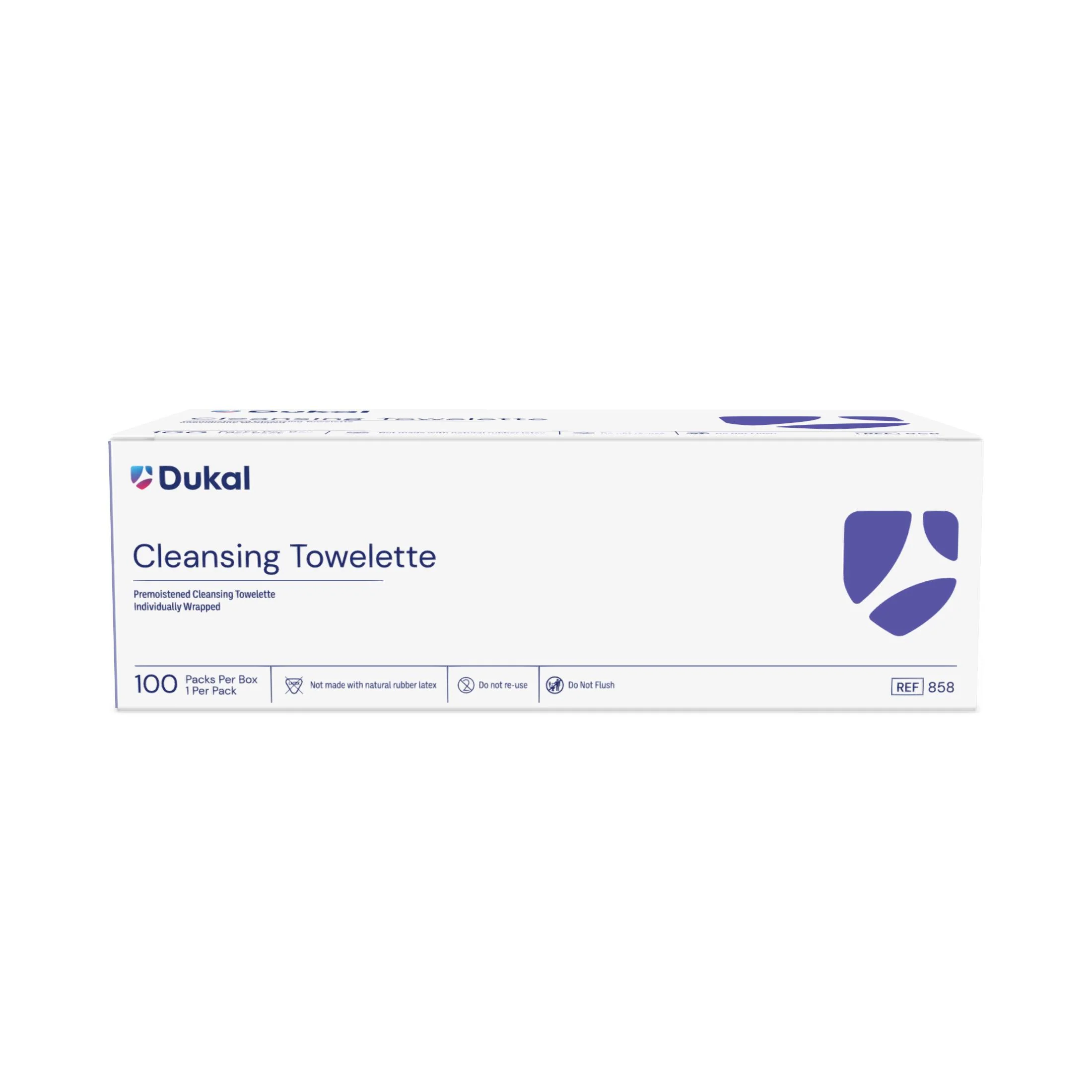 Dukal Cleansing Towelettes, 100 ct, 5" x 8" - Image 4
