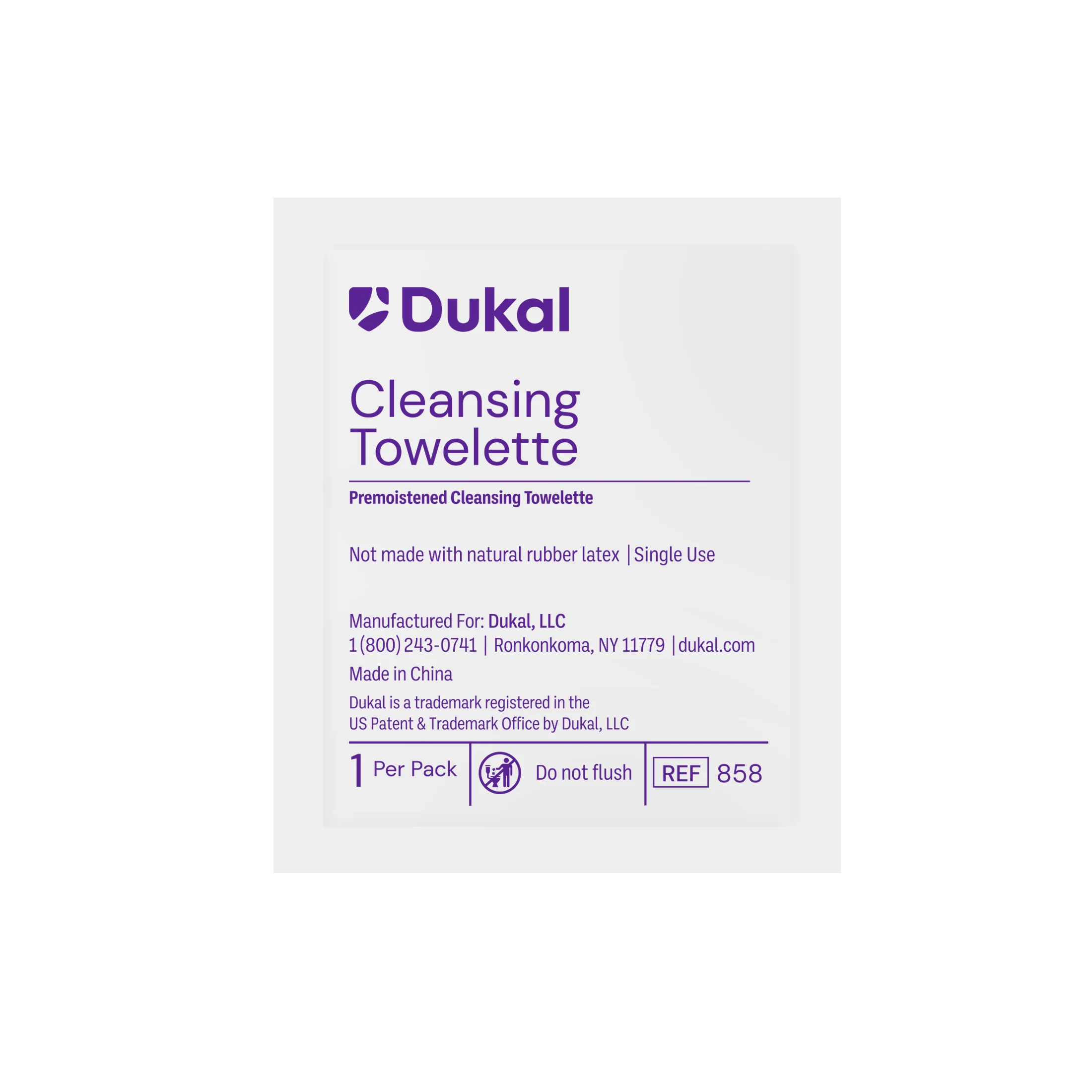 Dukal Cleansing Towelettes, 100 ct, 5" x 8" - Image 5