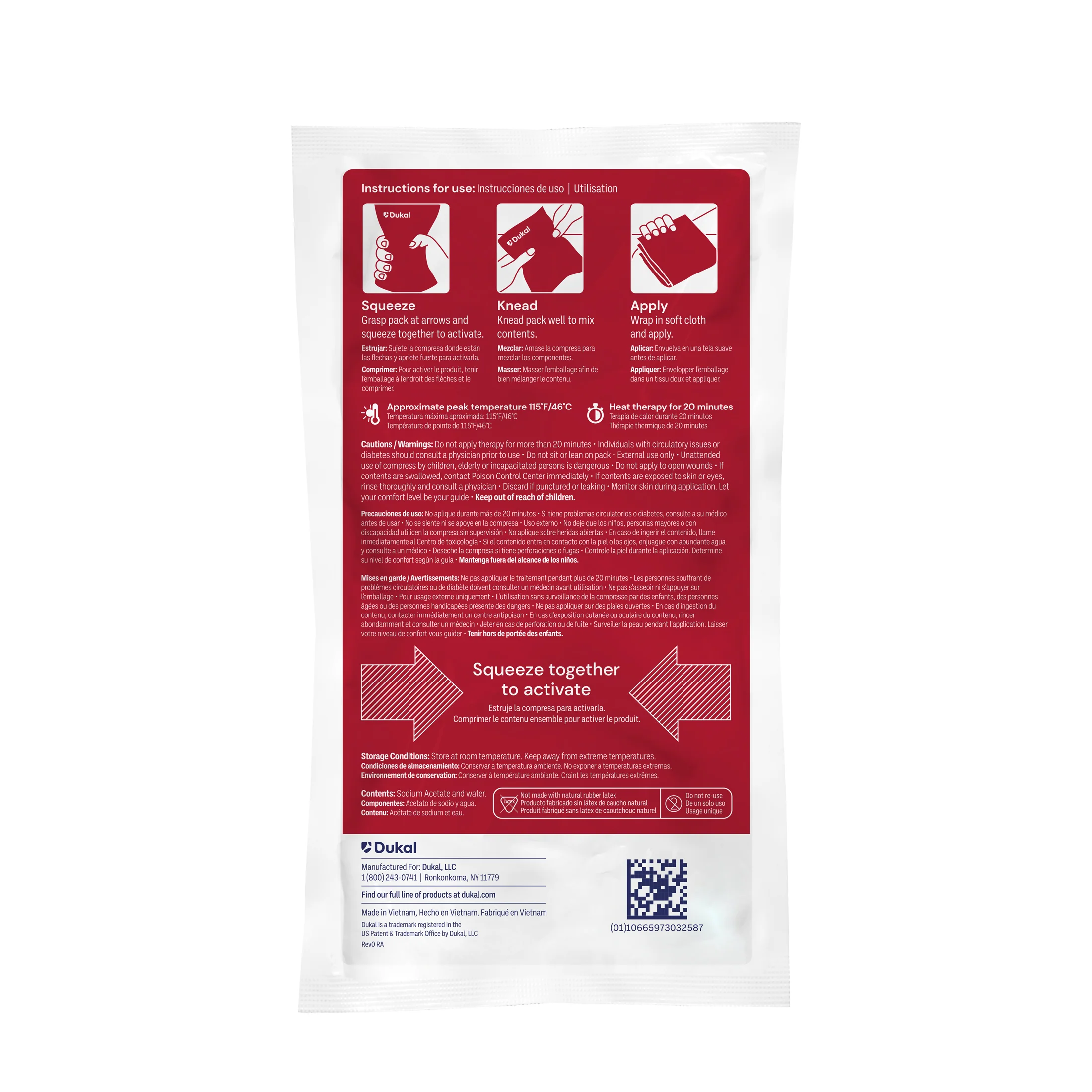 Dukal Instant Hot Pack, 24 ct - Image 2