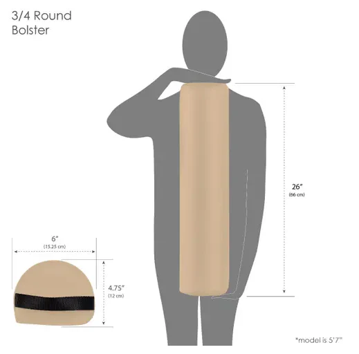 Earthlite Bolster, Full 3/4 Round - Image 3