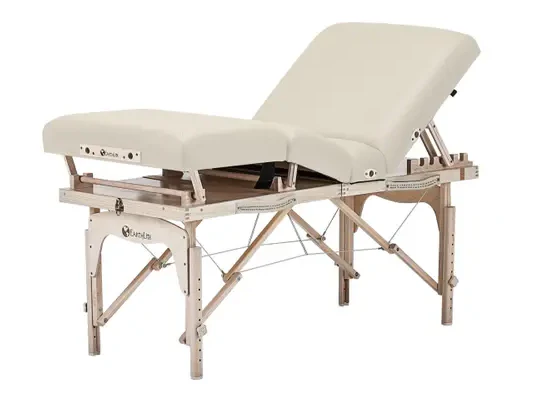 Earthlite Calistoga Portable Salon Table, Vanilla Creme - Image 4