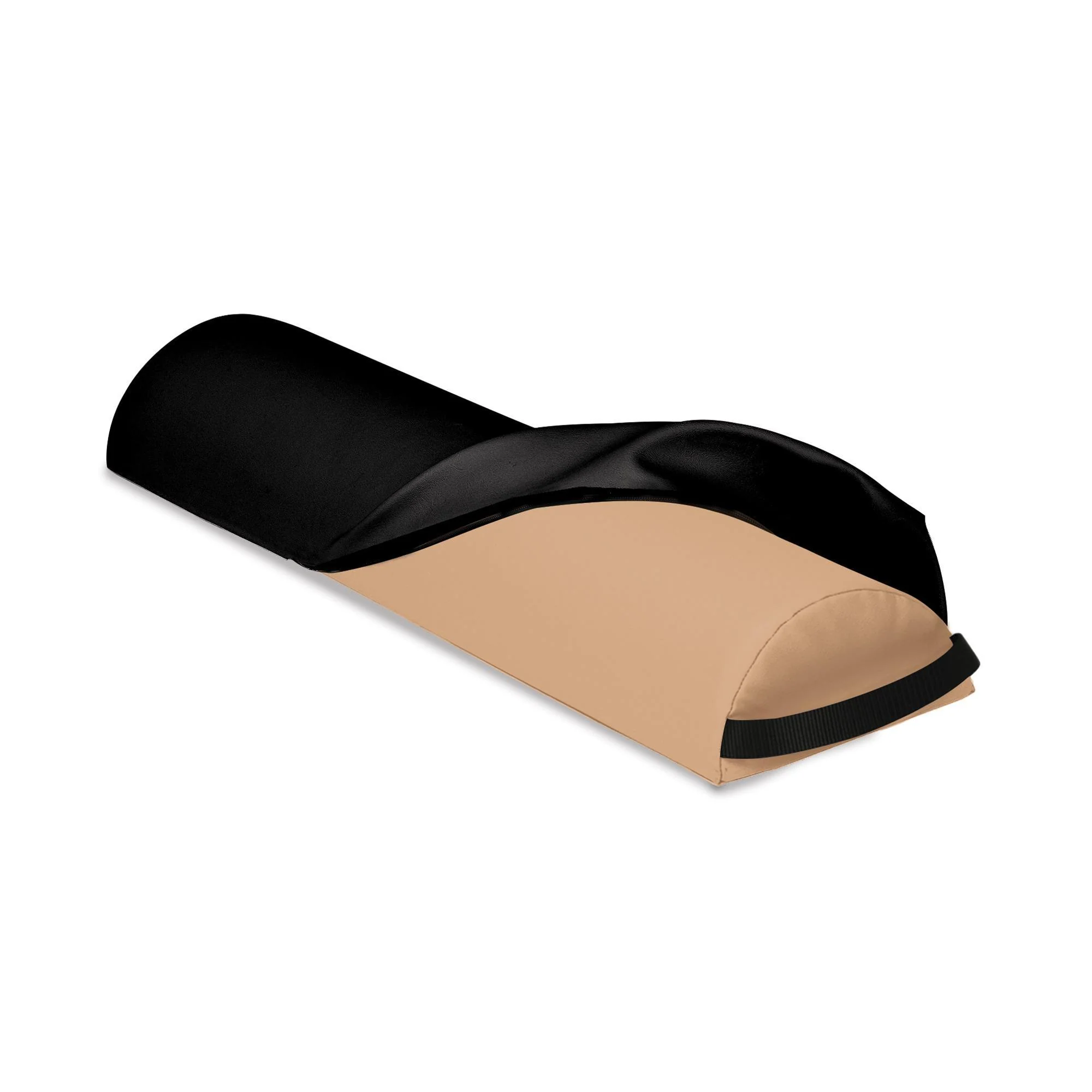 Earthlite DuraBolster Bolster Cover, Jumbo Half Round, Black
