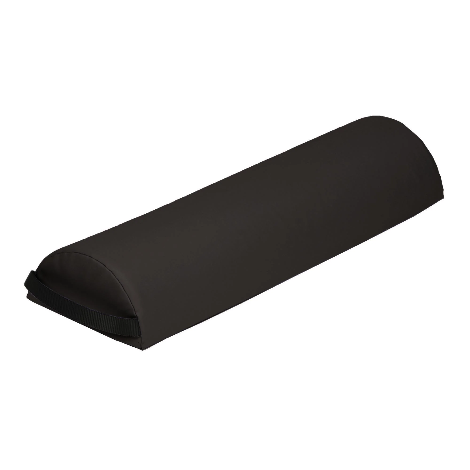 Earthlite DuraBolster Heavy-Duty Bolster, Jumbo Half Round, Black