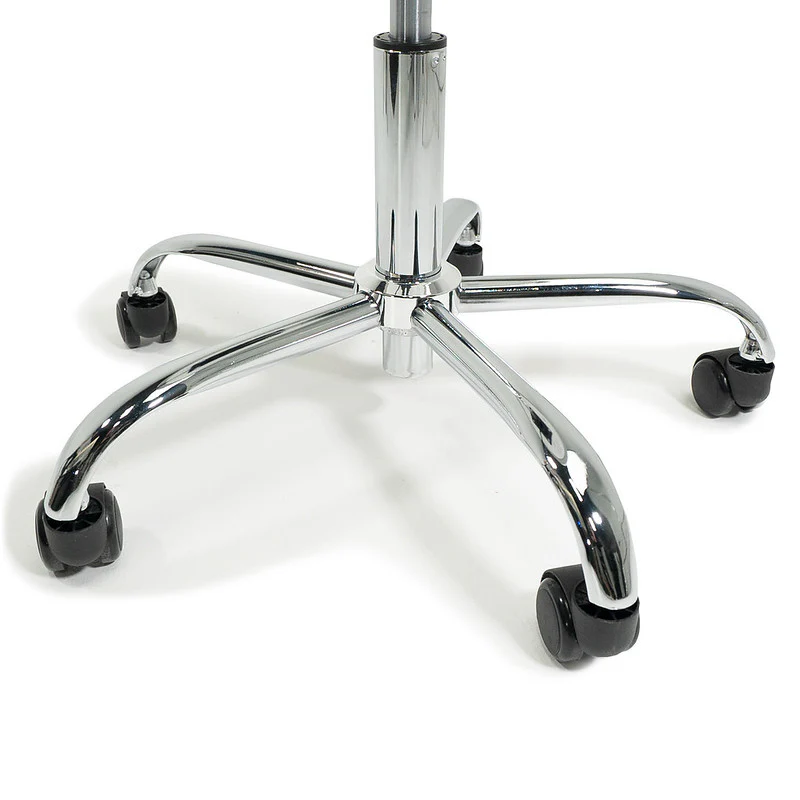 Earthlite Pneumatic Rolling Massage Stool (optional backrest) - Image 5