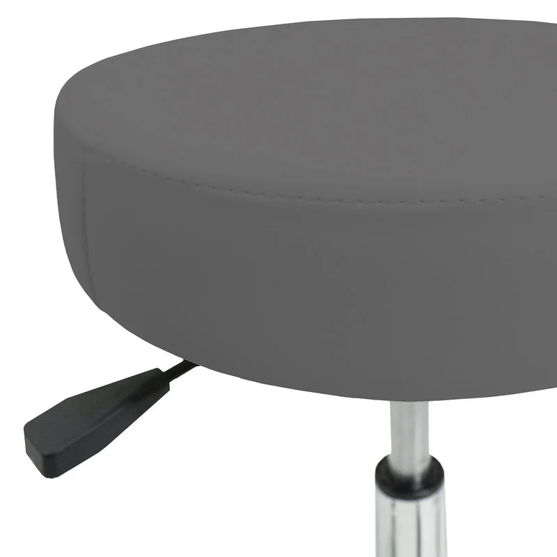 Earthlite Pneumatic Rolling Massage Stool (optional backrest) - Image 8