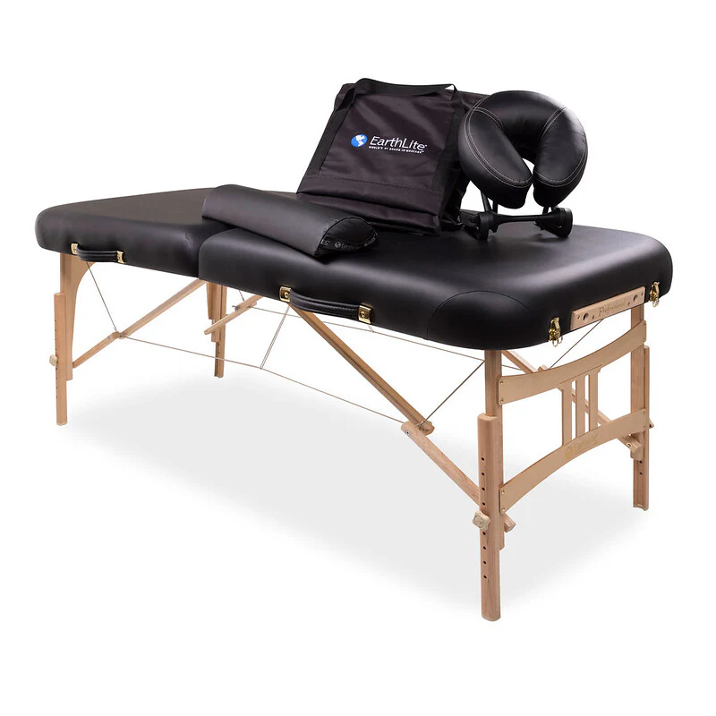 Earthlite Pro Endeavor Portable Table Package, Black