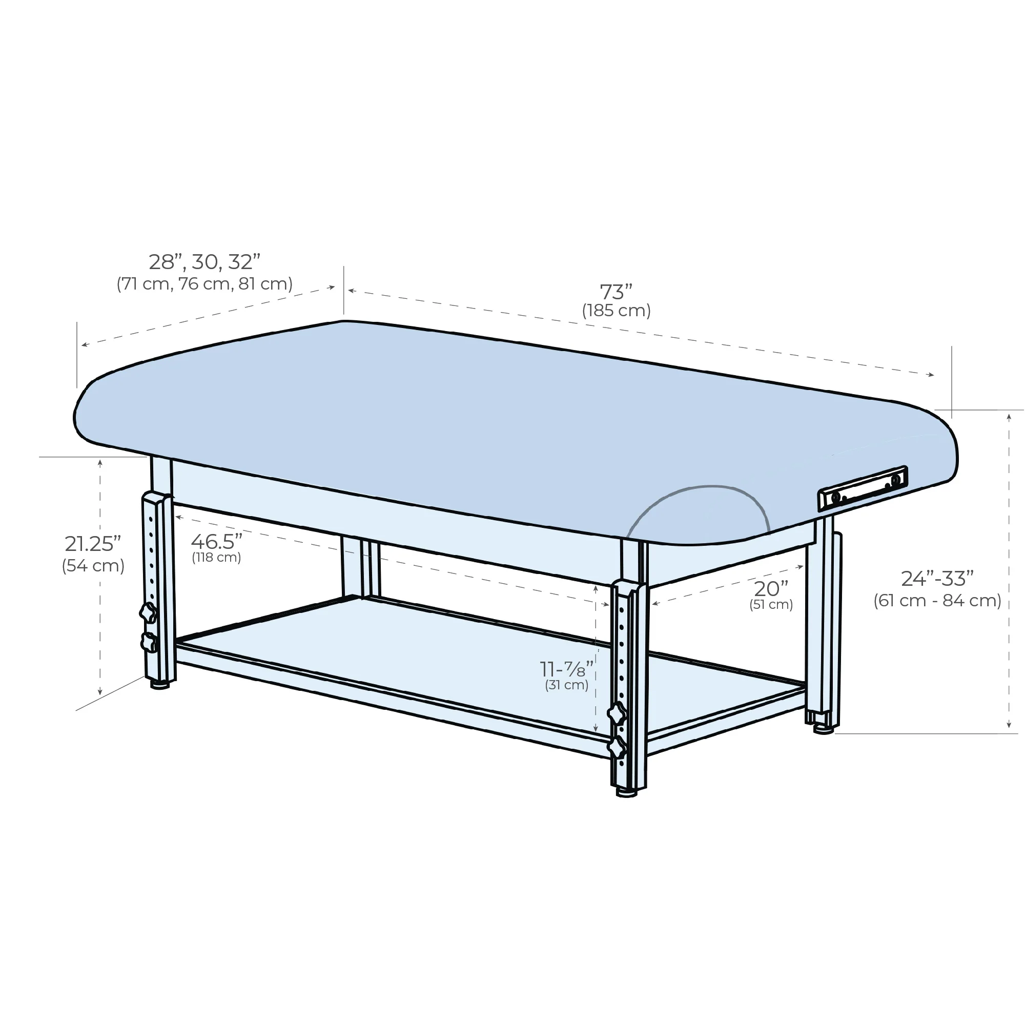 Earthlite Sedona Stationary Spa & Massage Table - Image 5