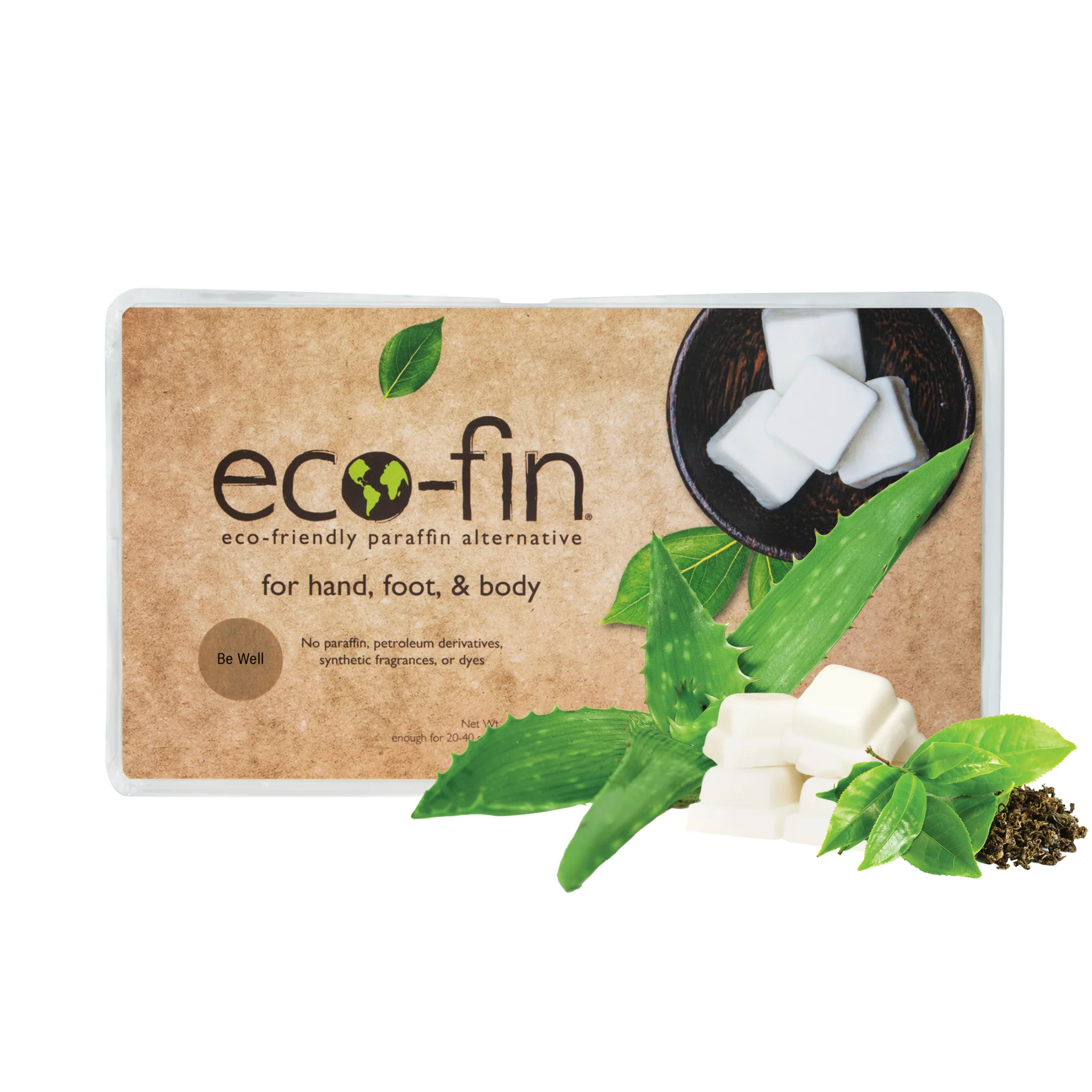 Eco-Fin Be Well Green Tea & Aloe Paraffin Alternative