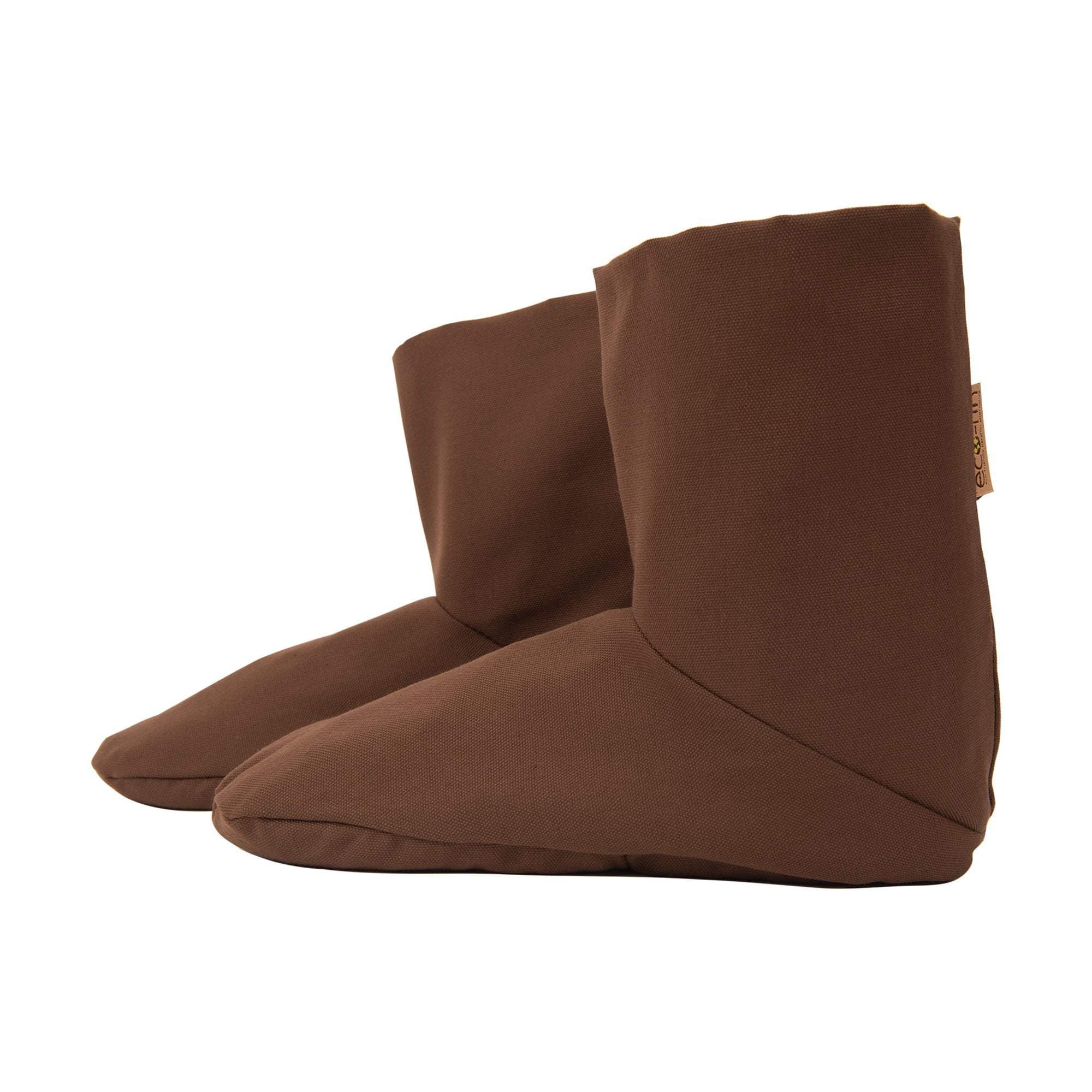 Eco-Fin Herbal Booties, Chocolate, 1 pair - Image 3