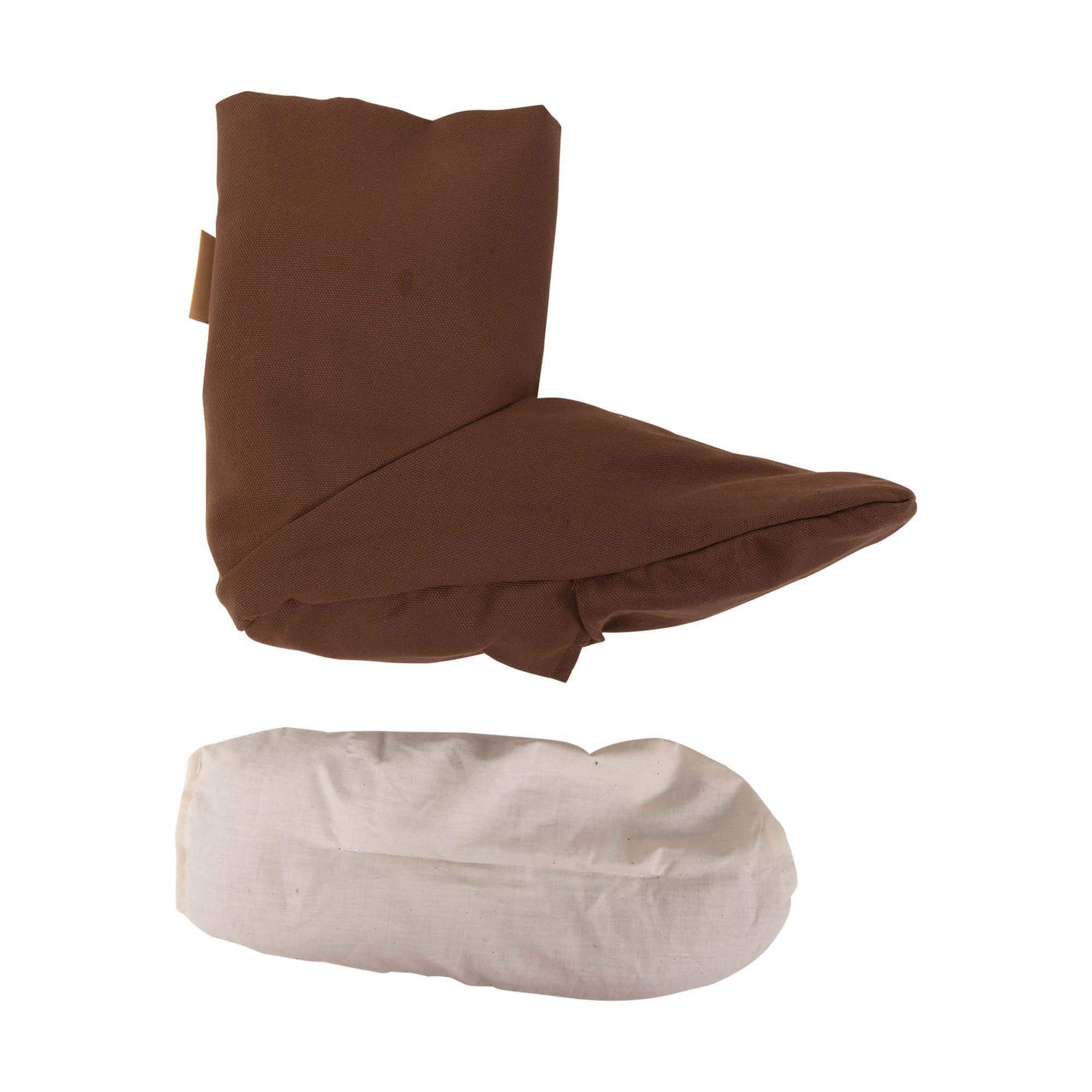 Eco-Fin Herbal Booties, Chocolate, 1 pair - Image 6