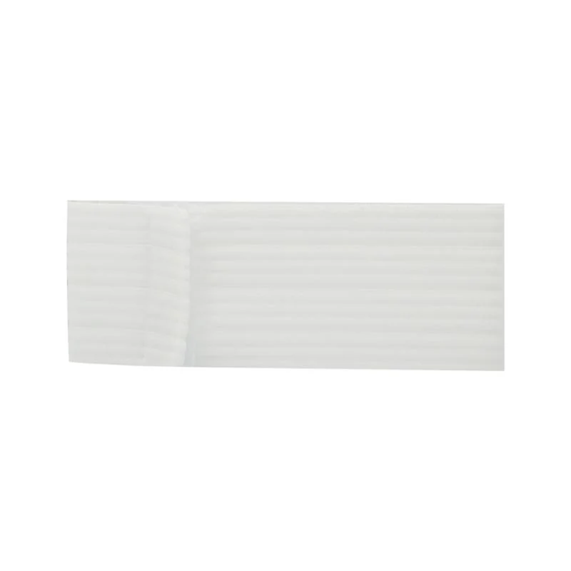 Elastic Headbands with Velcro Closure, White, 48 ct - Image 2