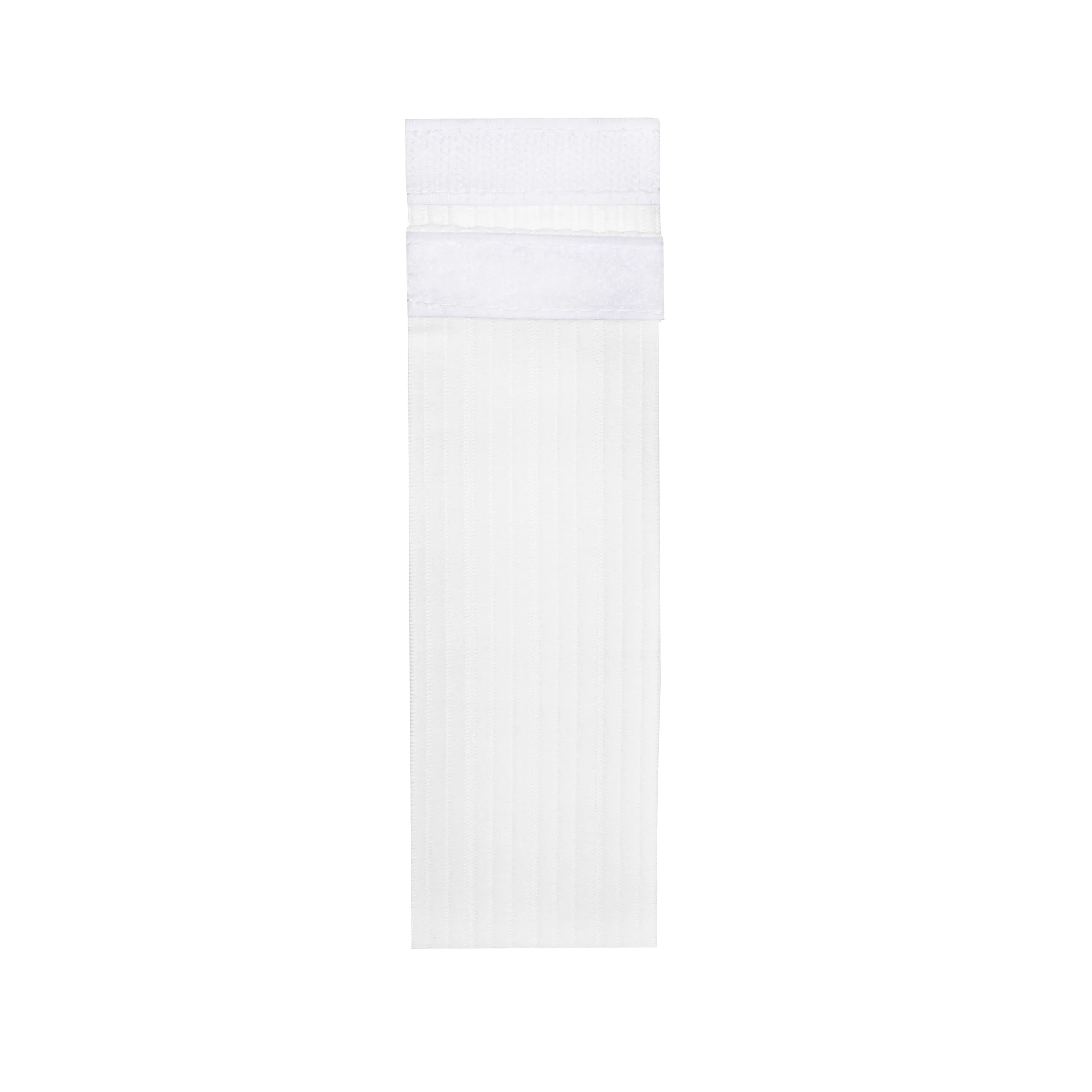 Elastic Headbands with Velcro Closure, White, 48 ct - Image 5