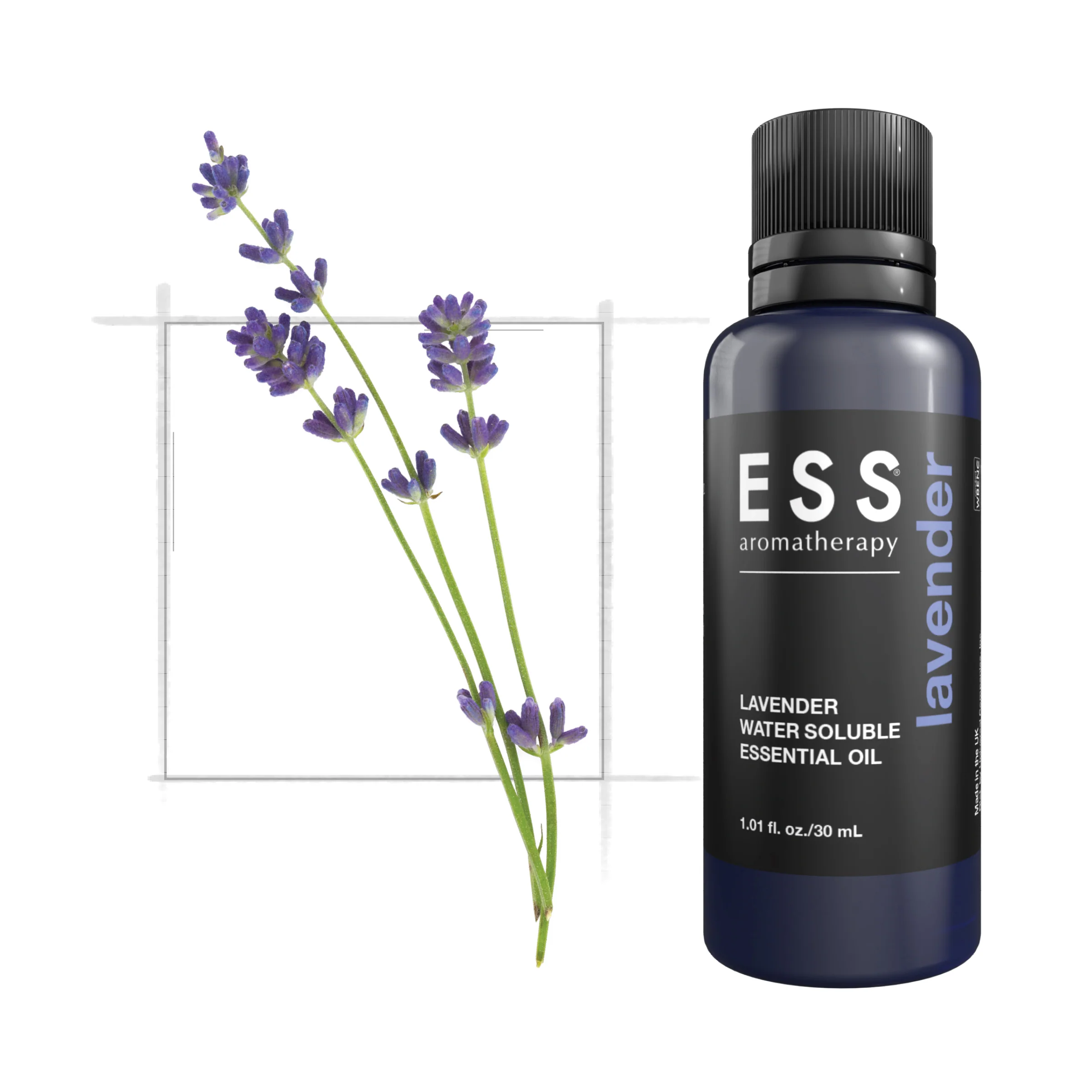 ESS Lavender Water Soluble Essential Oil, 30 mL