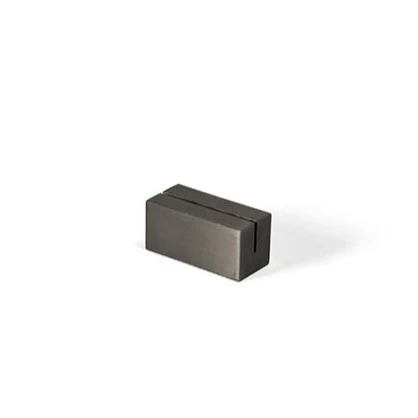 FOH Menu Card Holder, Stainless, 1.5" x .75" x .75", 12 ct