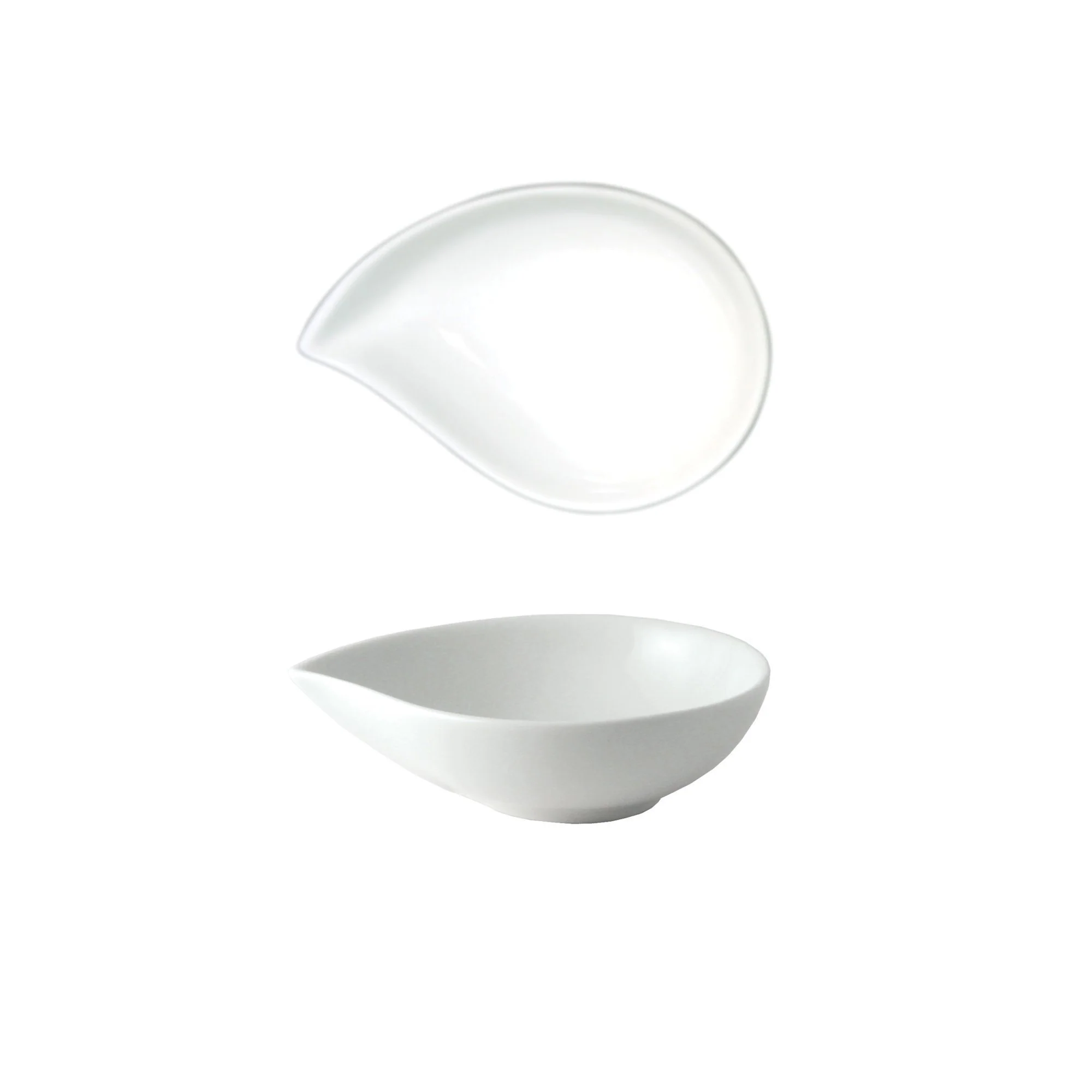 FOH Porcelain Teardrop Bowl, 2 oz
