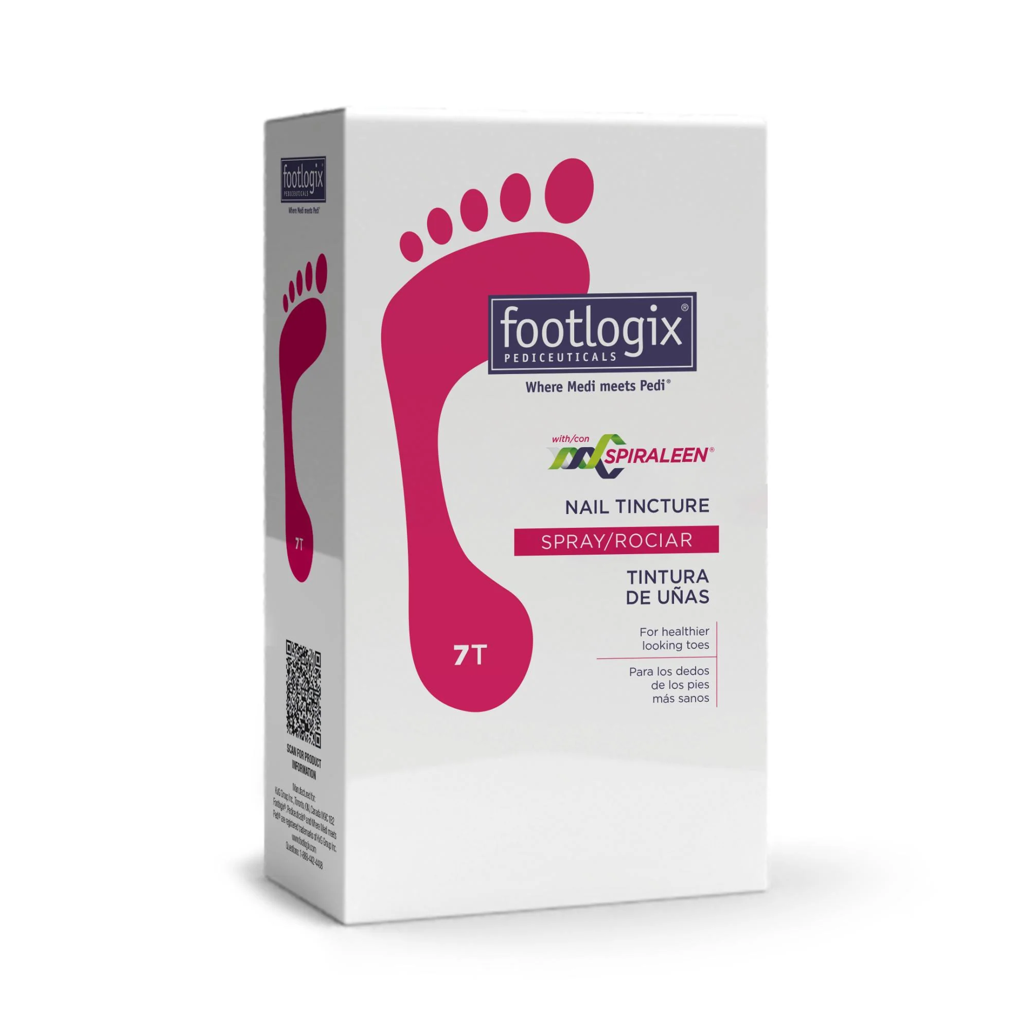 Footlogix Anti-Microbial Toe Tincture Spray, 1.7 fl oz - Image 2