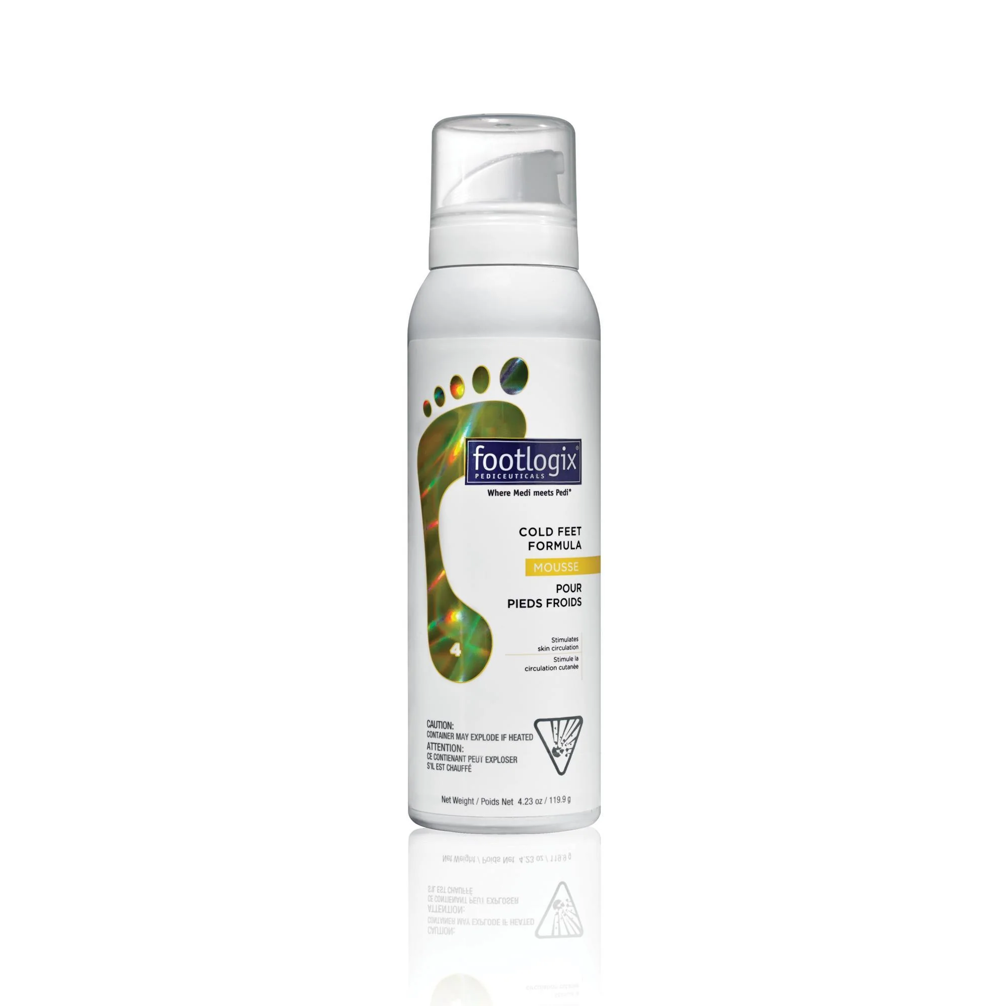 Footlogix Cold Feet Formula, 4.2 oz
