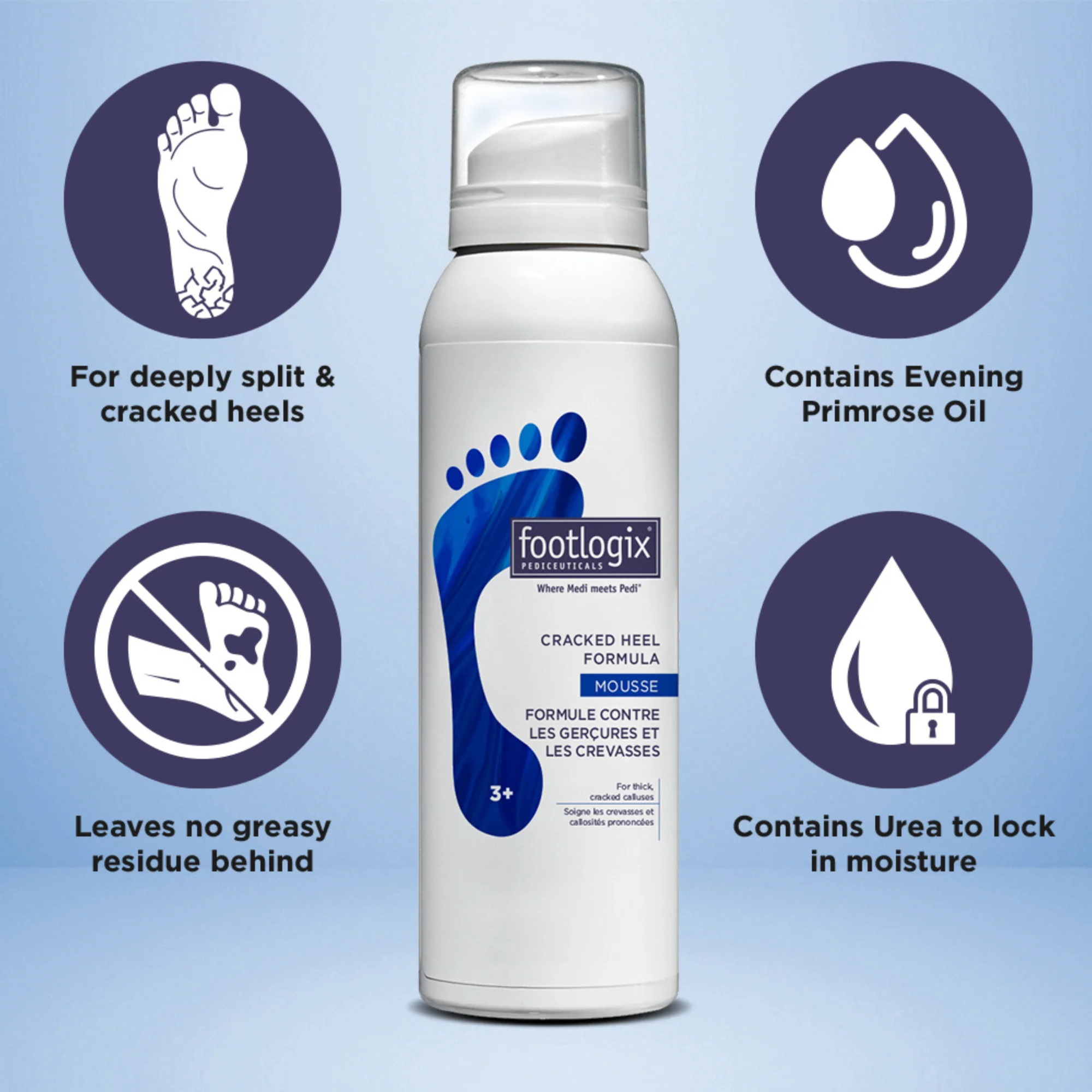 Footlogix Cracked Heel Formula, 4.2 oz - Image 2