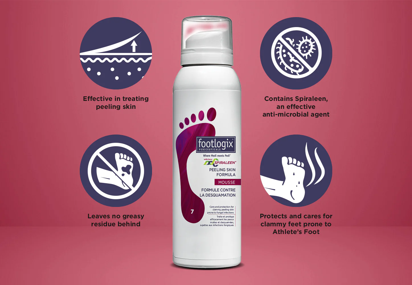 Footlogix Peeling Skin Formula, 4.2 oz - Image 2