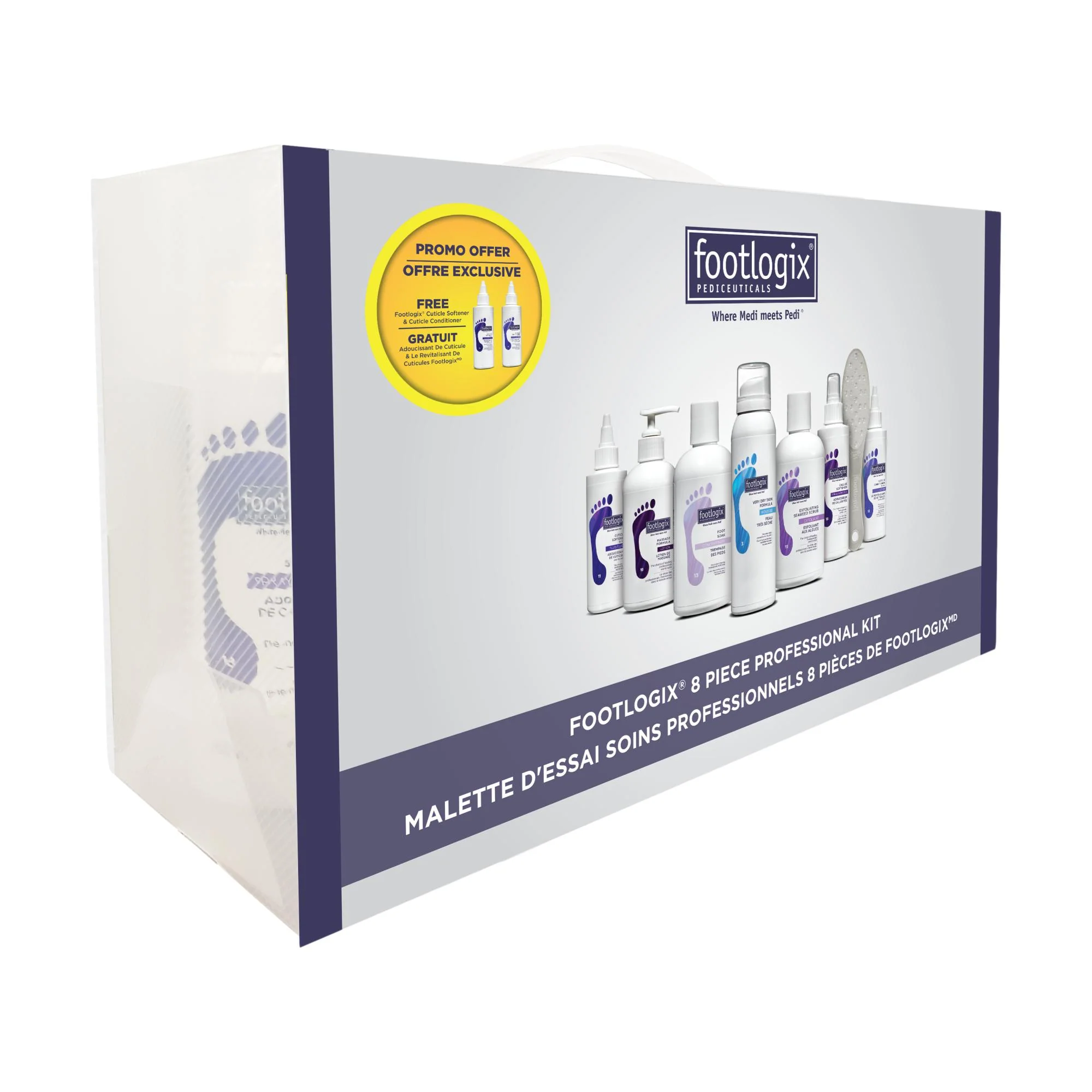 Footlogix Professional Kit, 8 Piece - Image 2