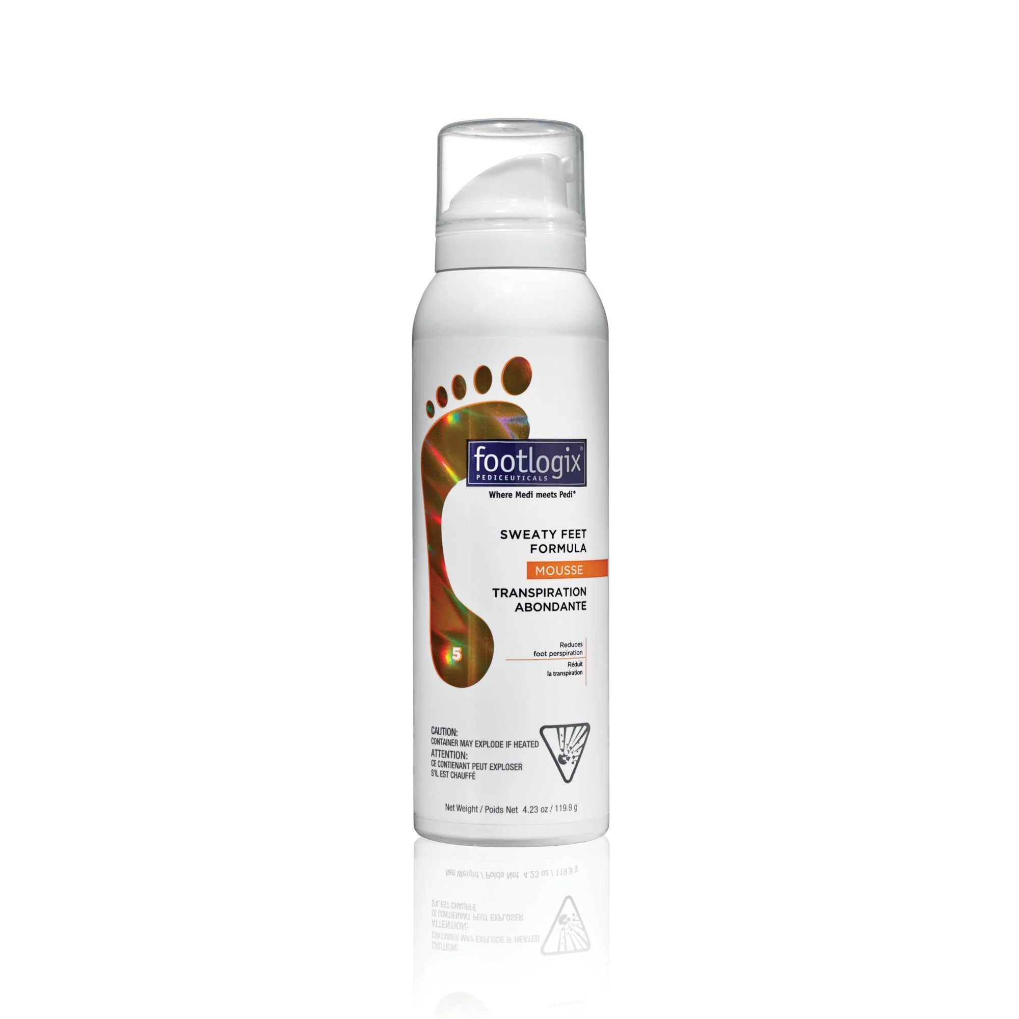 Footlogix Sweaty Feet Formula, 4.2 oz