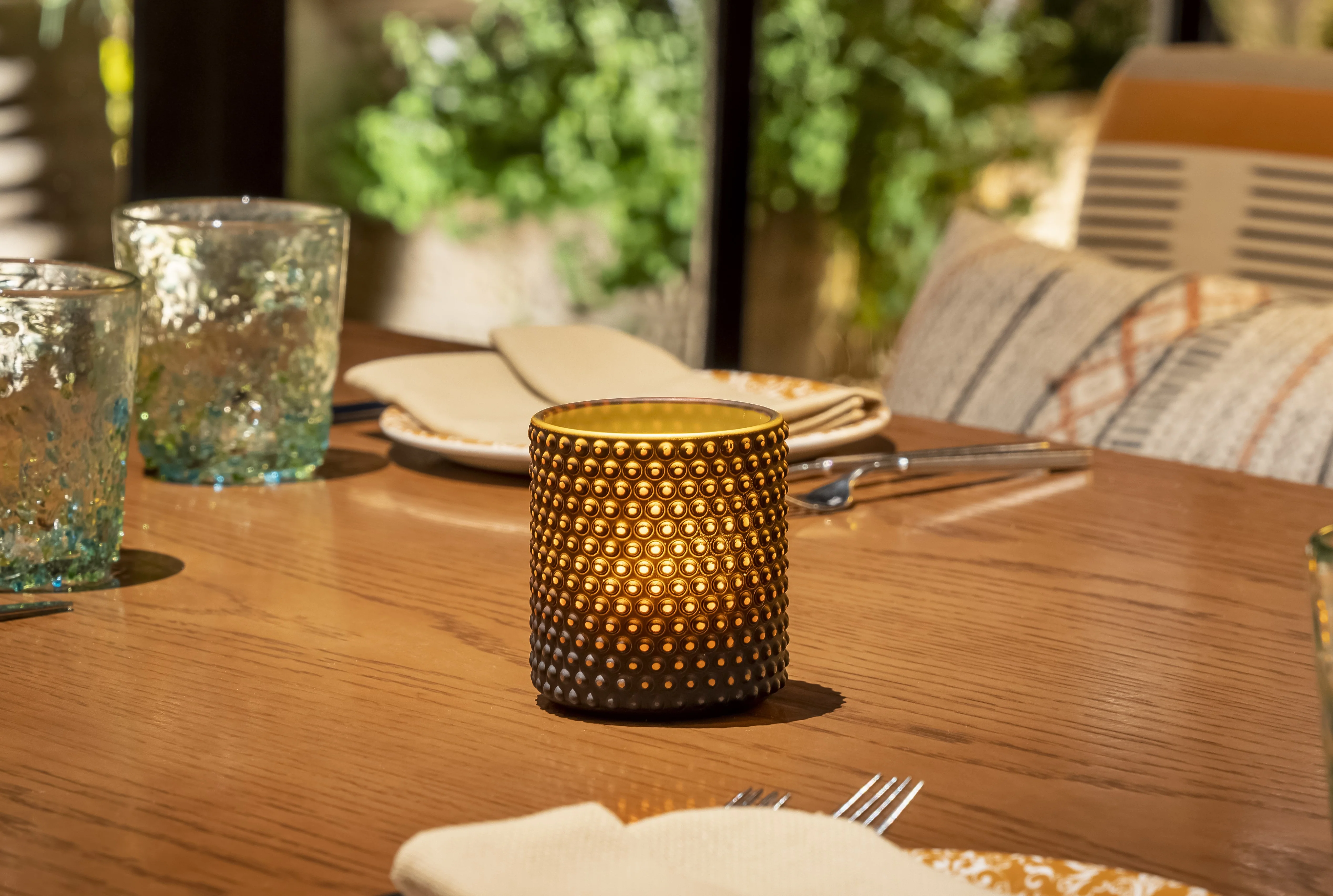 Frosted Glass Candle Holders, 6 ct - Image 4