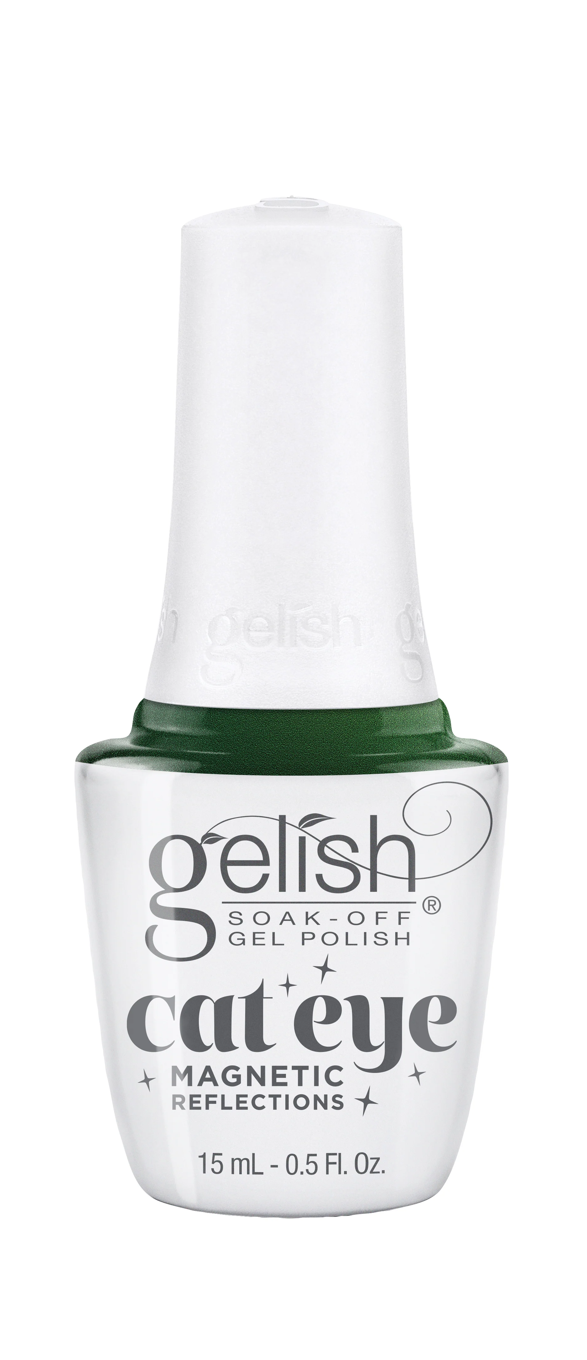 Gelish Cat Eye, Magnetic Reflections, Green Lights Only, 0.5 fl oz