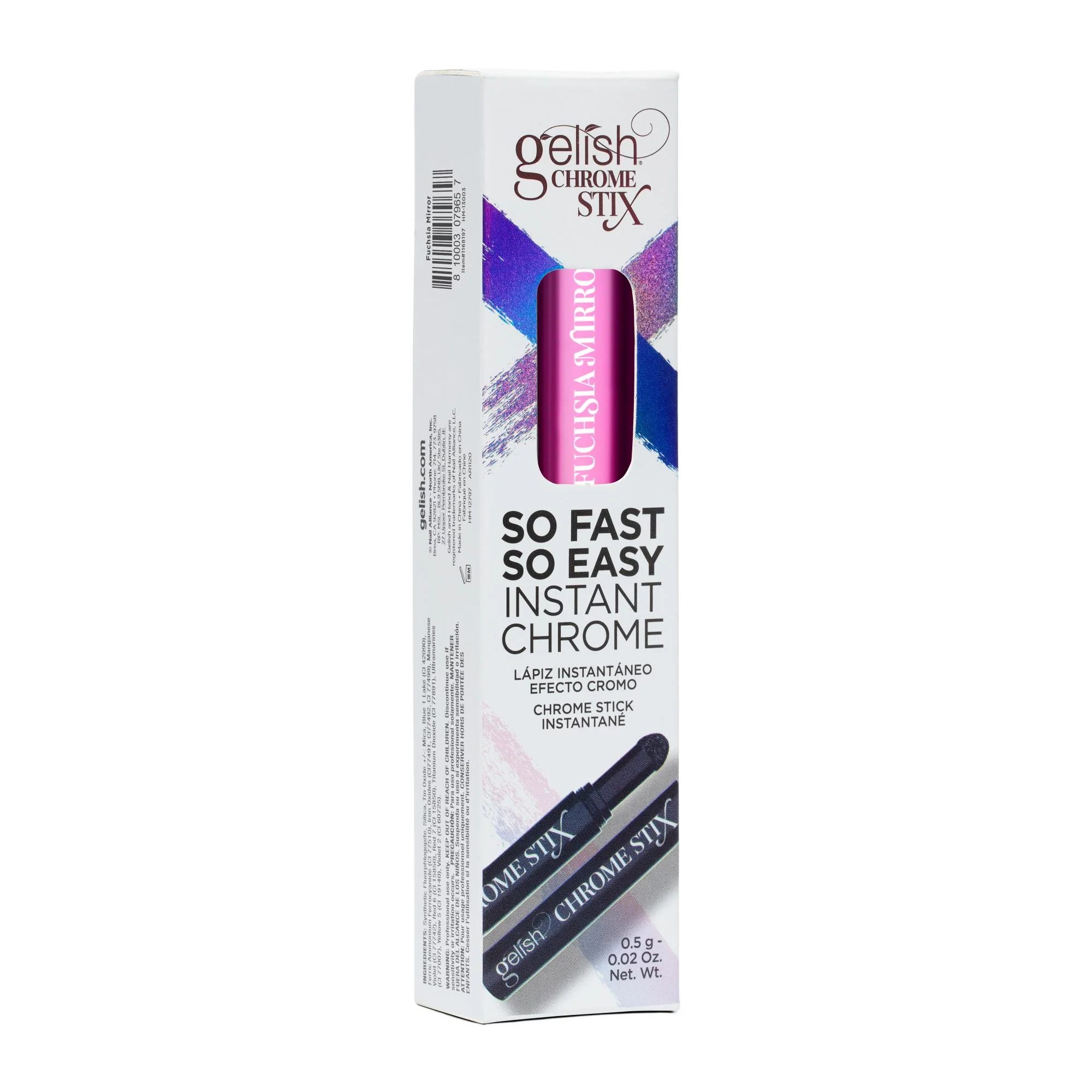Gelish Chrome Stix, Fuchsia Mirror, 0.17 oz - Image 7