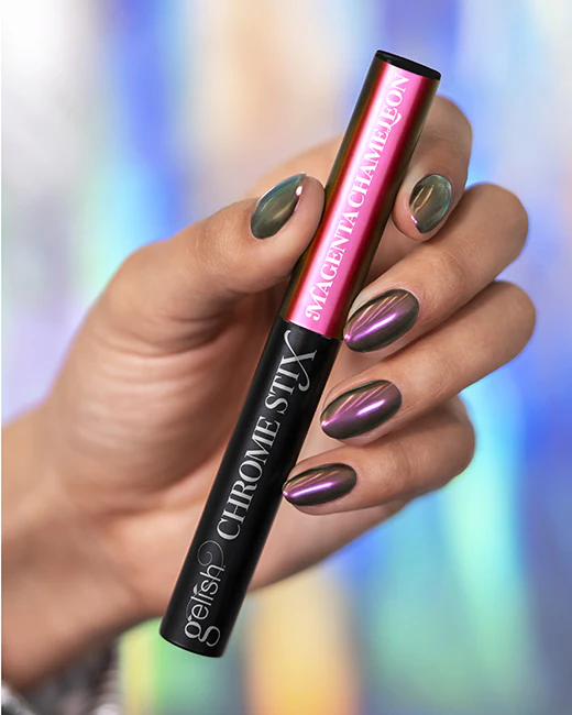 Gelish Chrome Stix, Magenta Chameleon, 0.17 oz - Image 6